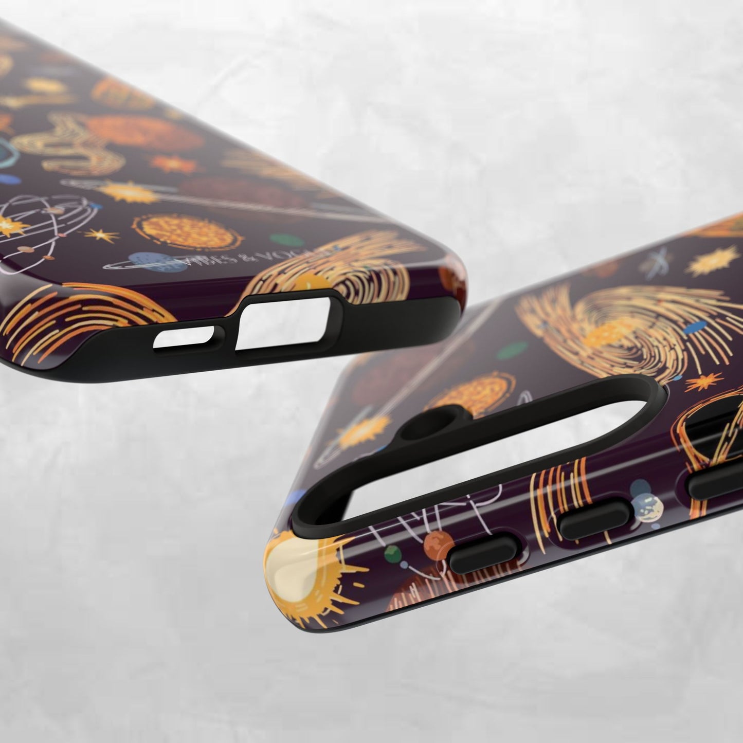 Space-Themed Phone Case - Cosmic Galaxy Design, Durable Protective Cover, Unique Gift, Celestial Lover's Accessory