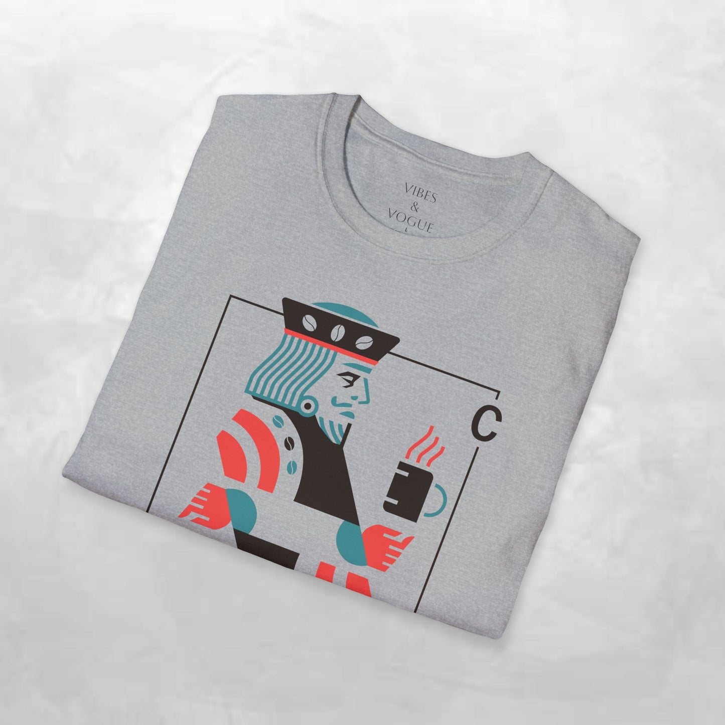 King of Cups Graphic T-Shirt - Unisex Softstyle Tee