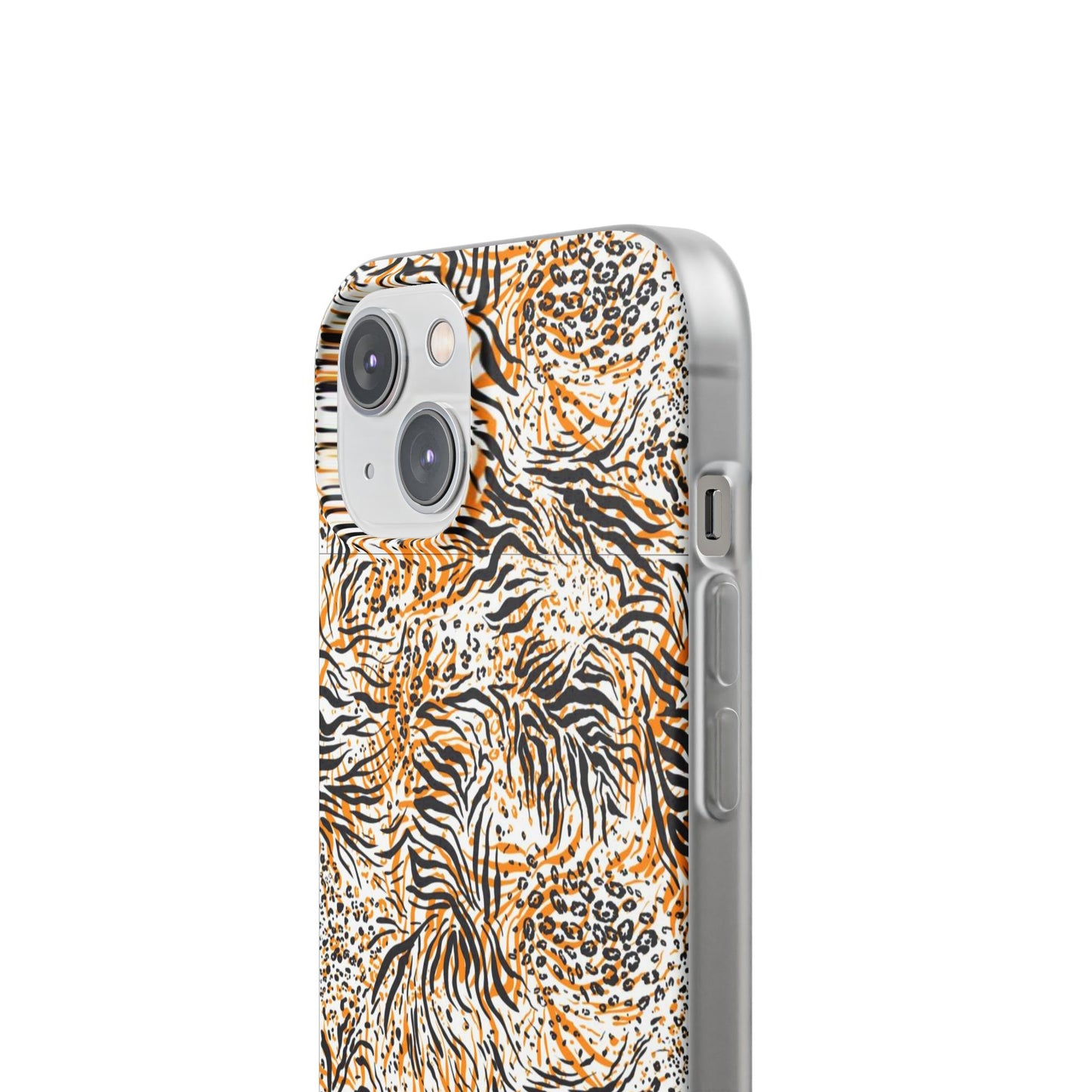 Wild Animal Print Flexi Case for iPhone - Fierce & Trendy Design