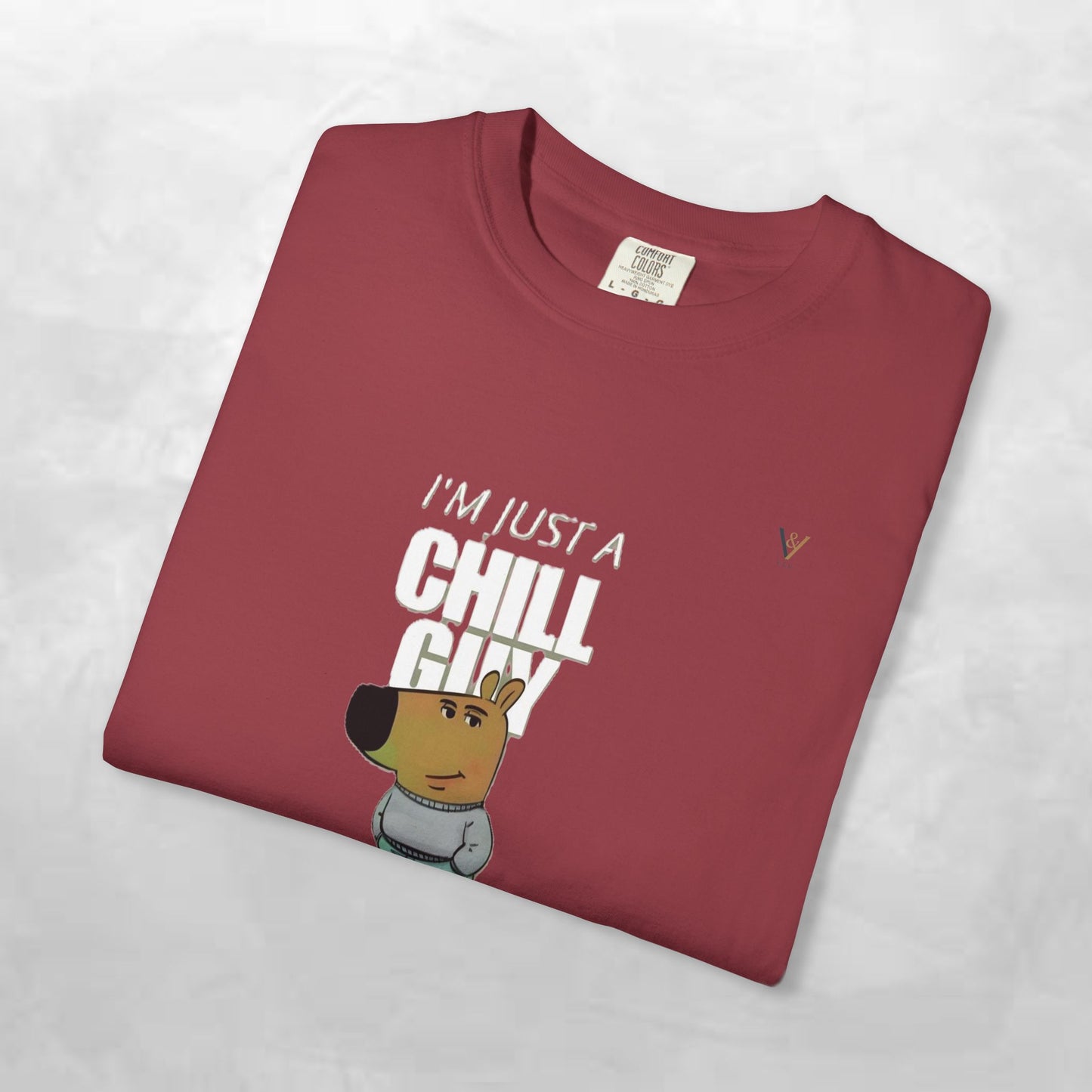 Chill Guy Graphic T-Shirt - Relaxed Unisex Tee for Casual Vibes