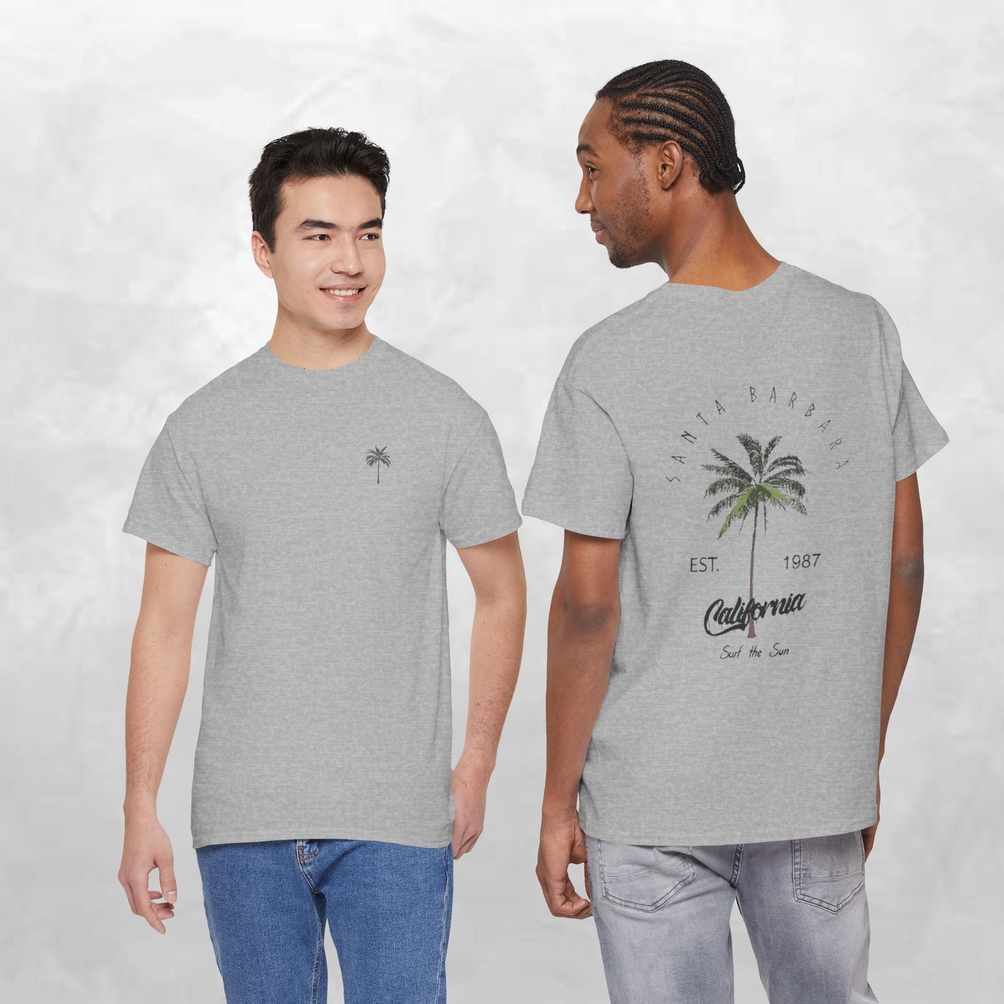 California Palm Tee — Vintage Palm Tree Graphic T-Shirt