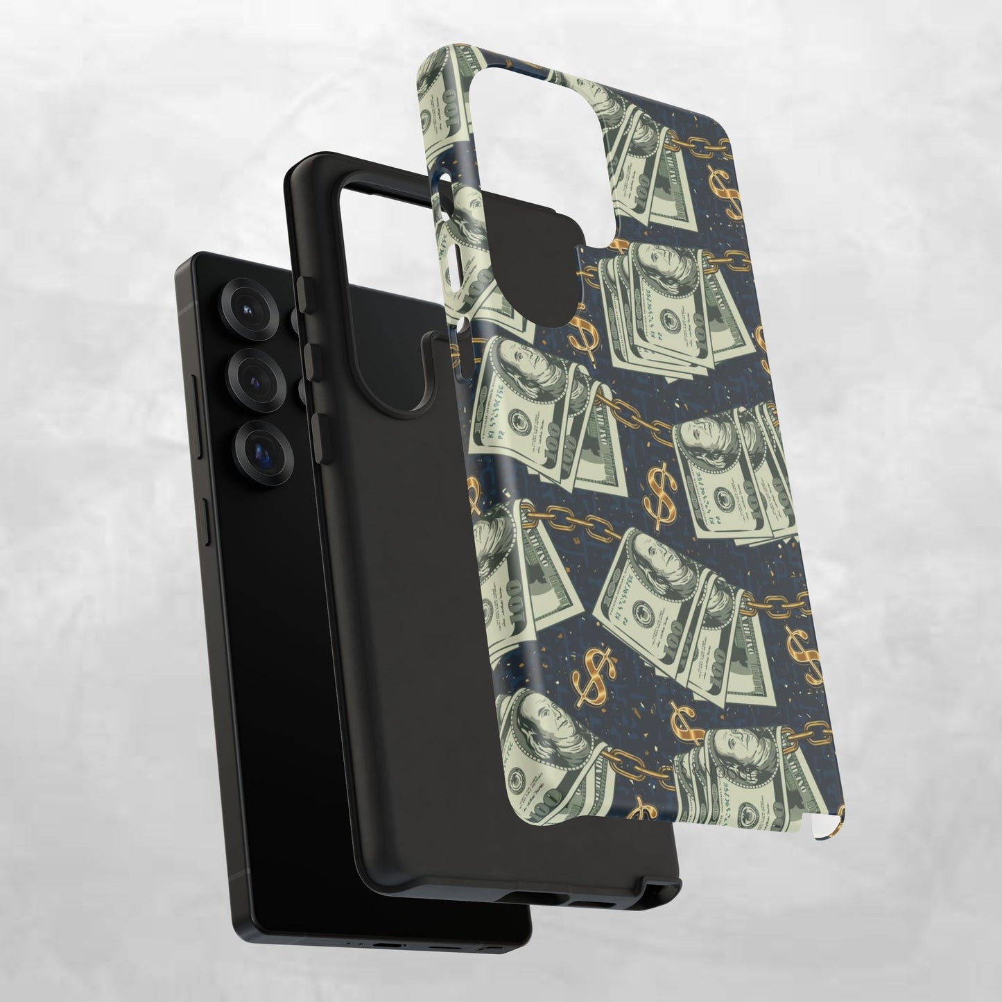 Money Motivation Phone Case, Tough Cases for iPhone, Money Design Phone Accessory, Trendy Tech Gifts, Unique Phone Cover