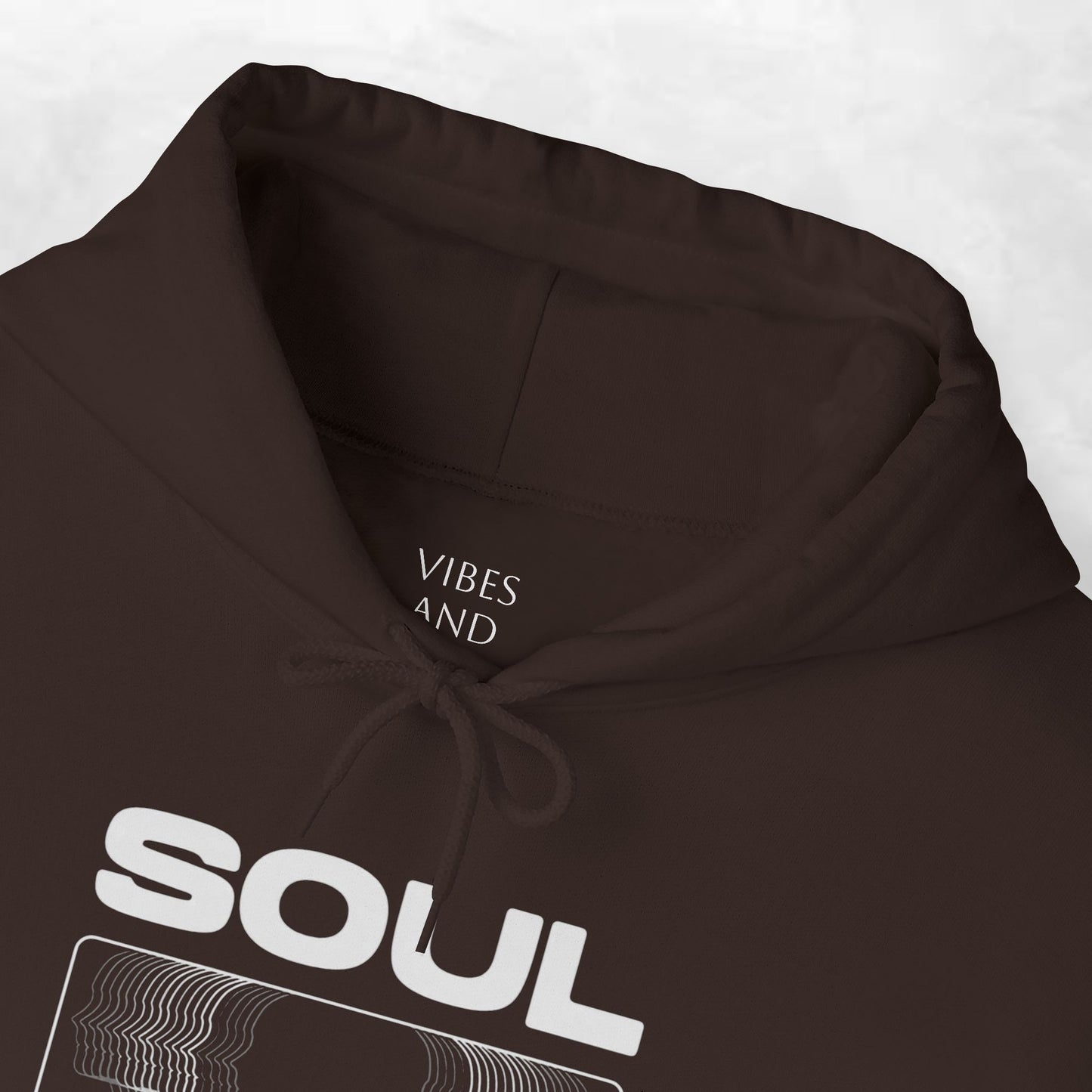 Soul Graphic Hoodie — Retro VHS Silhouette Streetwear