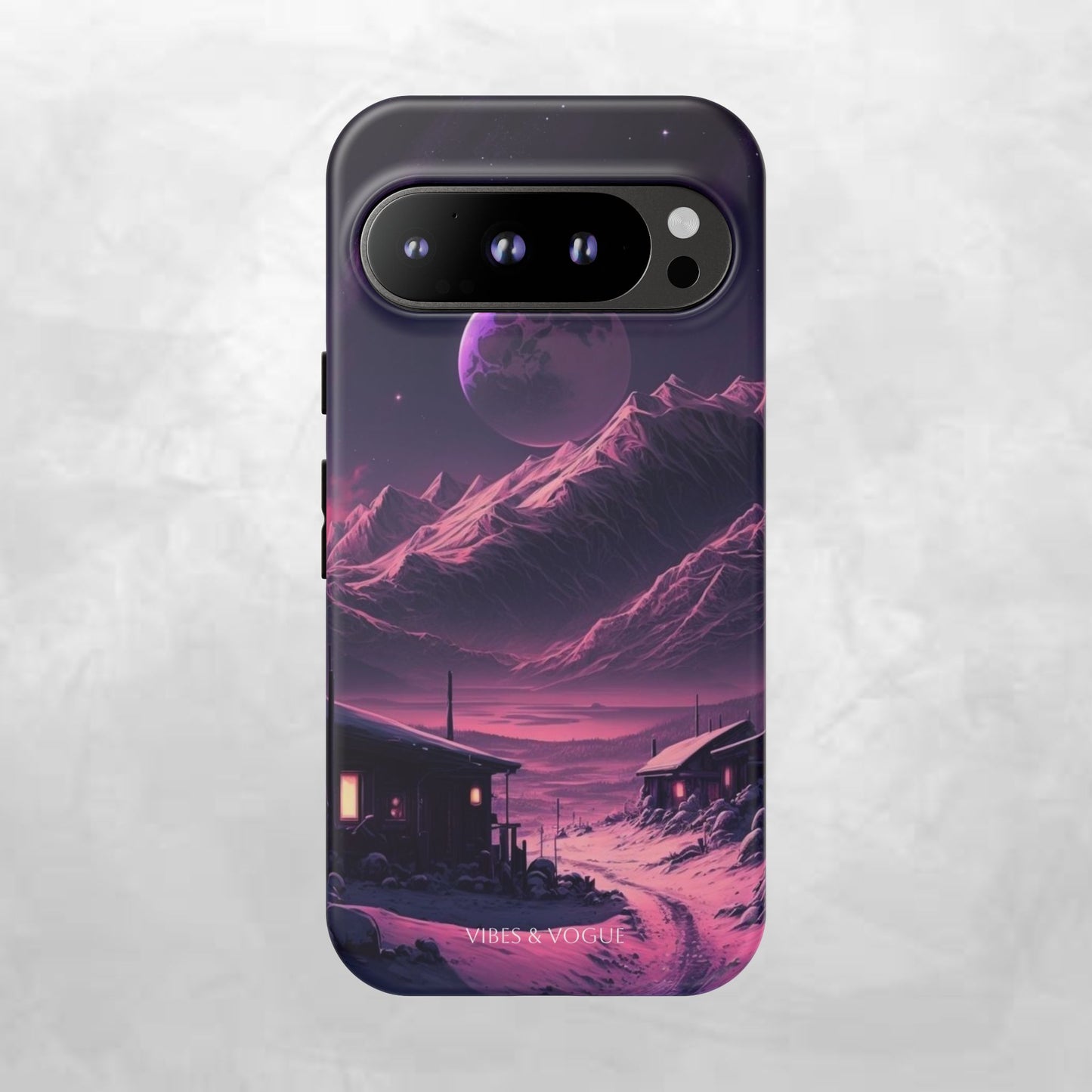 Futuristic Phone Case, Galaxy Aesthetic, Cosmic Art, Stylish Protection, Gifts for Tech Lovers