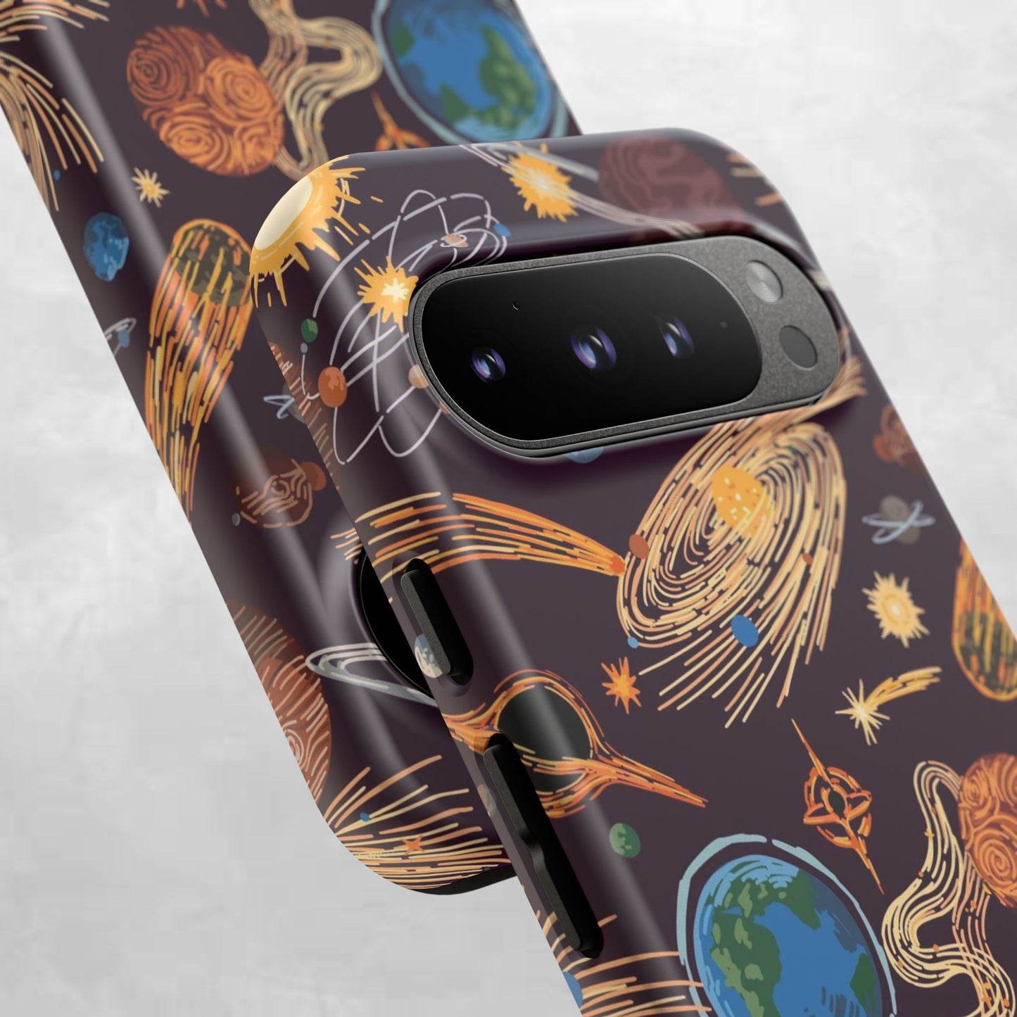 Space-Themed Phone Case - Cosmic Galaxy Design, Durable Protective Cover, Unique Gift, Celestial Lover's Accessory
