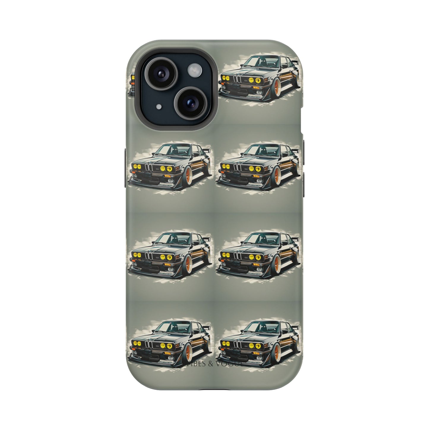 Stylish Car-Themed Magnetic Tough Cases - Perfect for Auto Enthusiasts