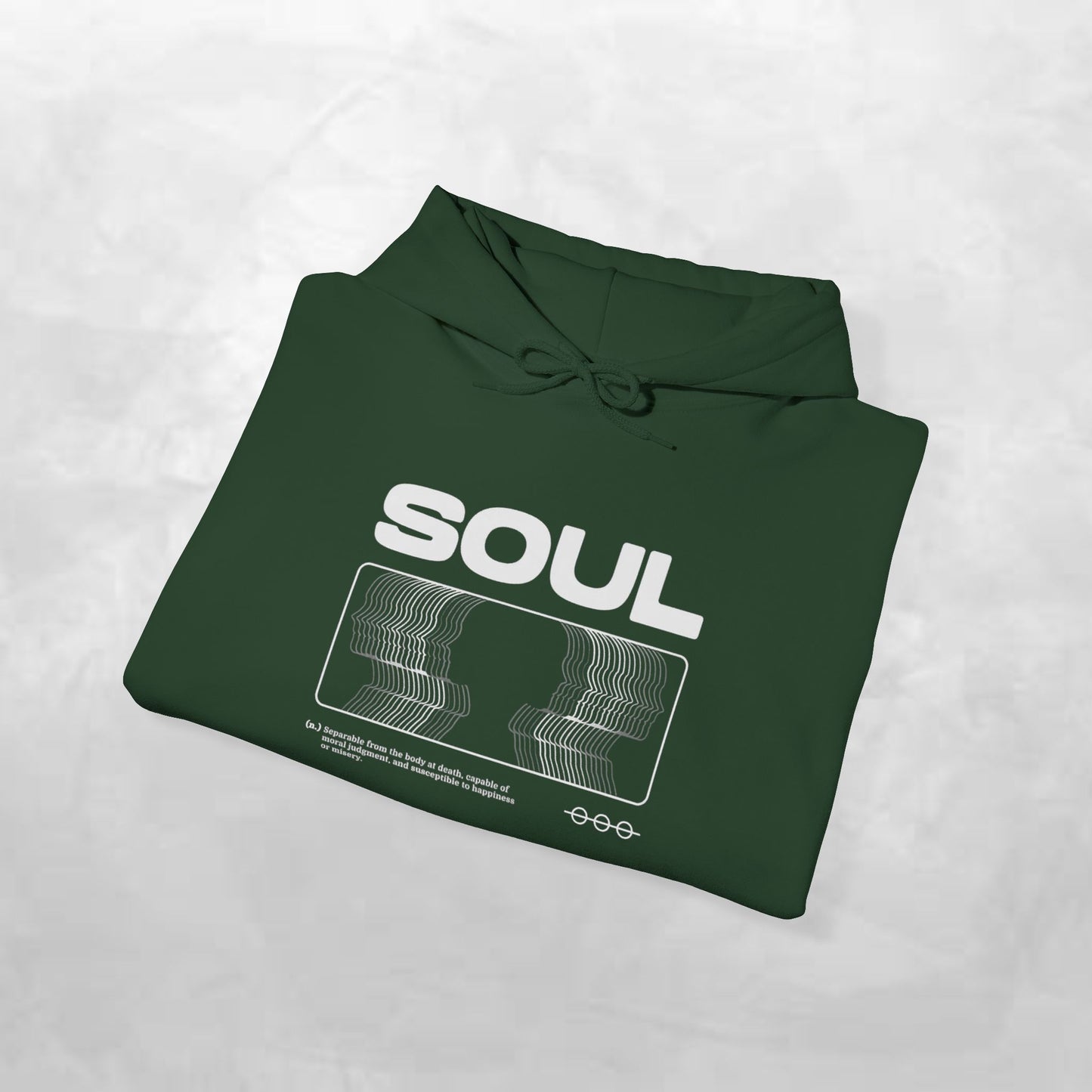 Soul Graphic Hoodie — Retro VHS Silhouette Streetwear