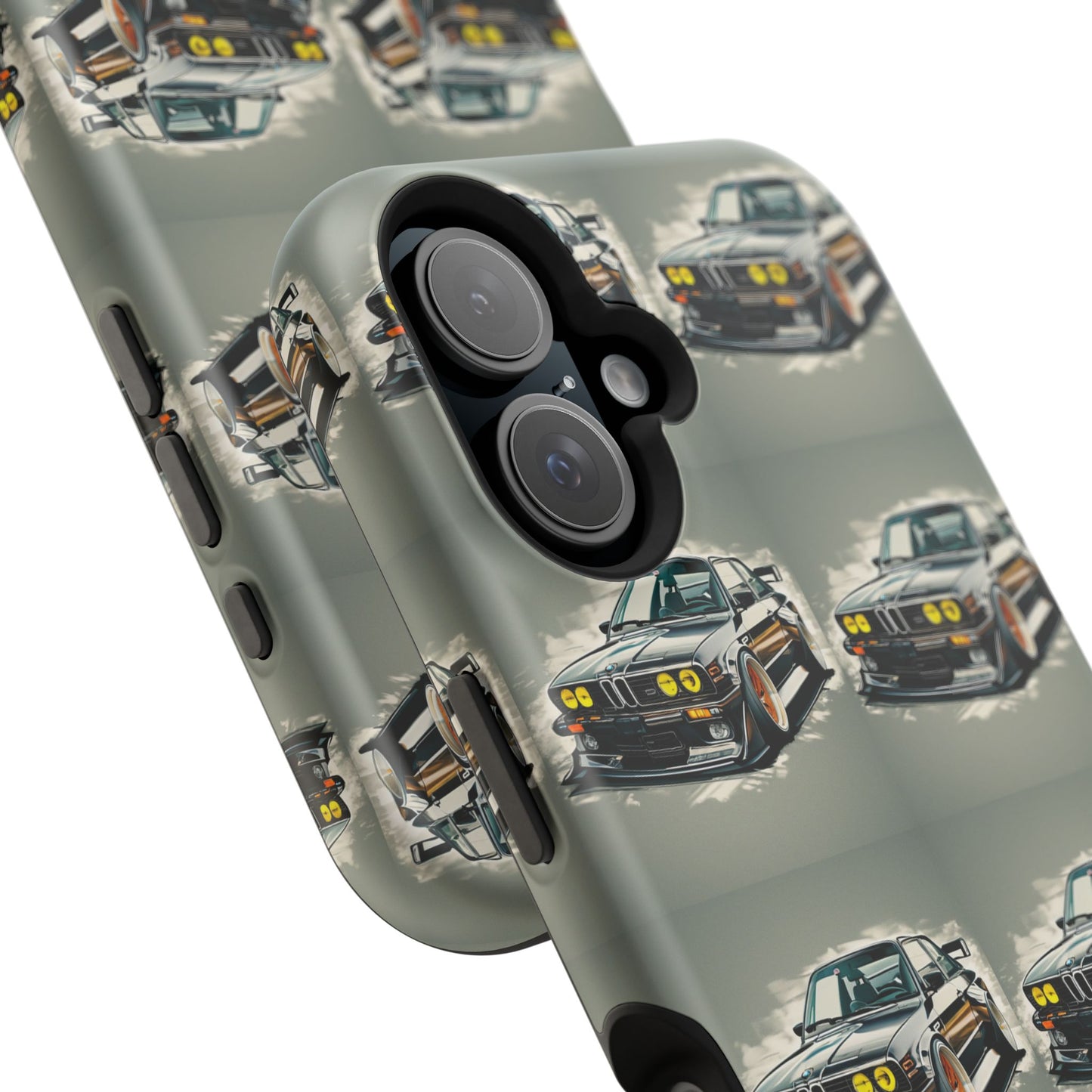 Stylish Car-Themed Magnetic Tough Cases - Perfect for Auto Enthusiasts