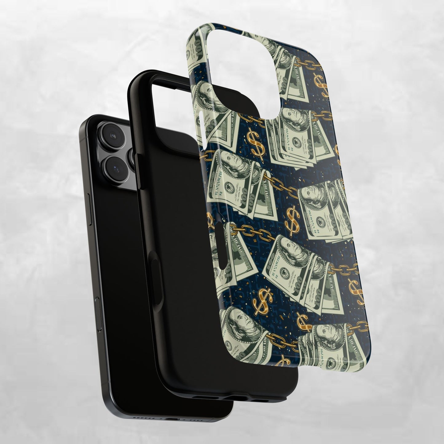 Money Motivation Phone Case, Tough Cases for iPhone, Money Design Phone Accessory, Trendy Tech Gifts, Unique Phone Cover