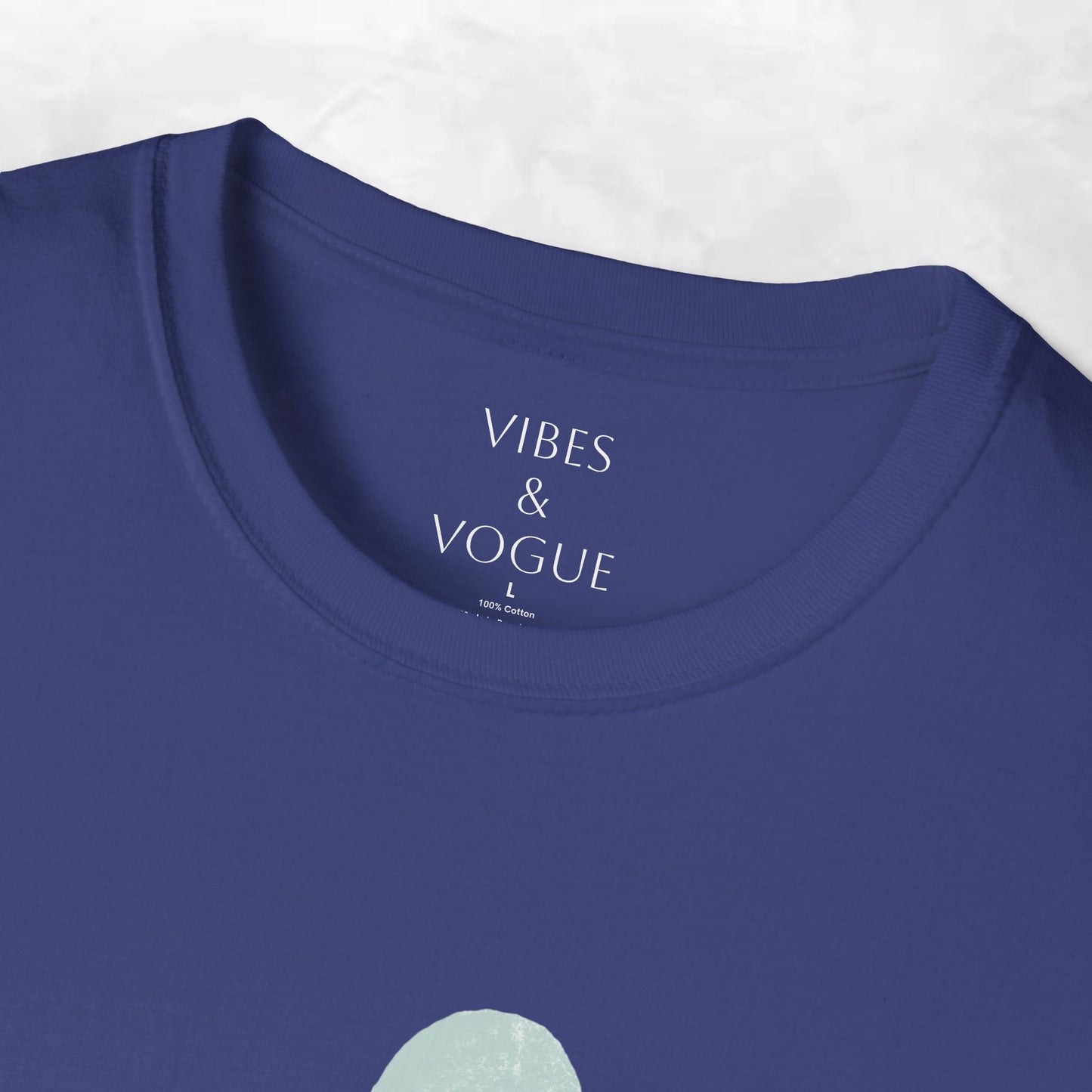 Vibes & Vogue Unisex Softstyle T-Shirt - Trendy Casual Wear for Art Lovers
