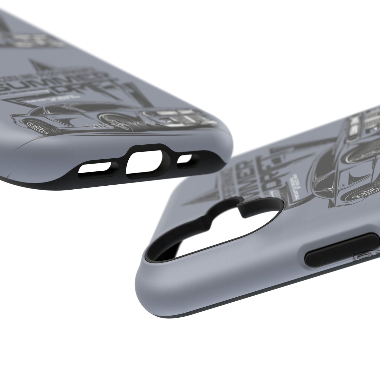 Summer Drift Racing Impact-Resistant Phone Case