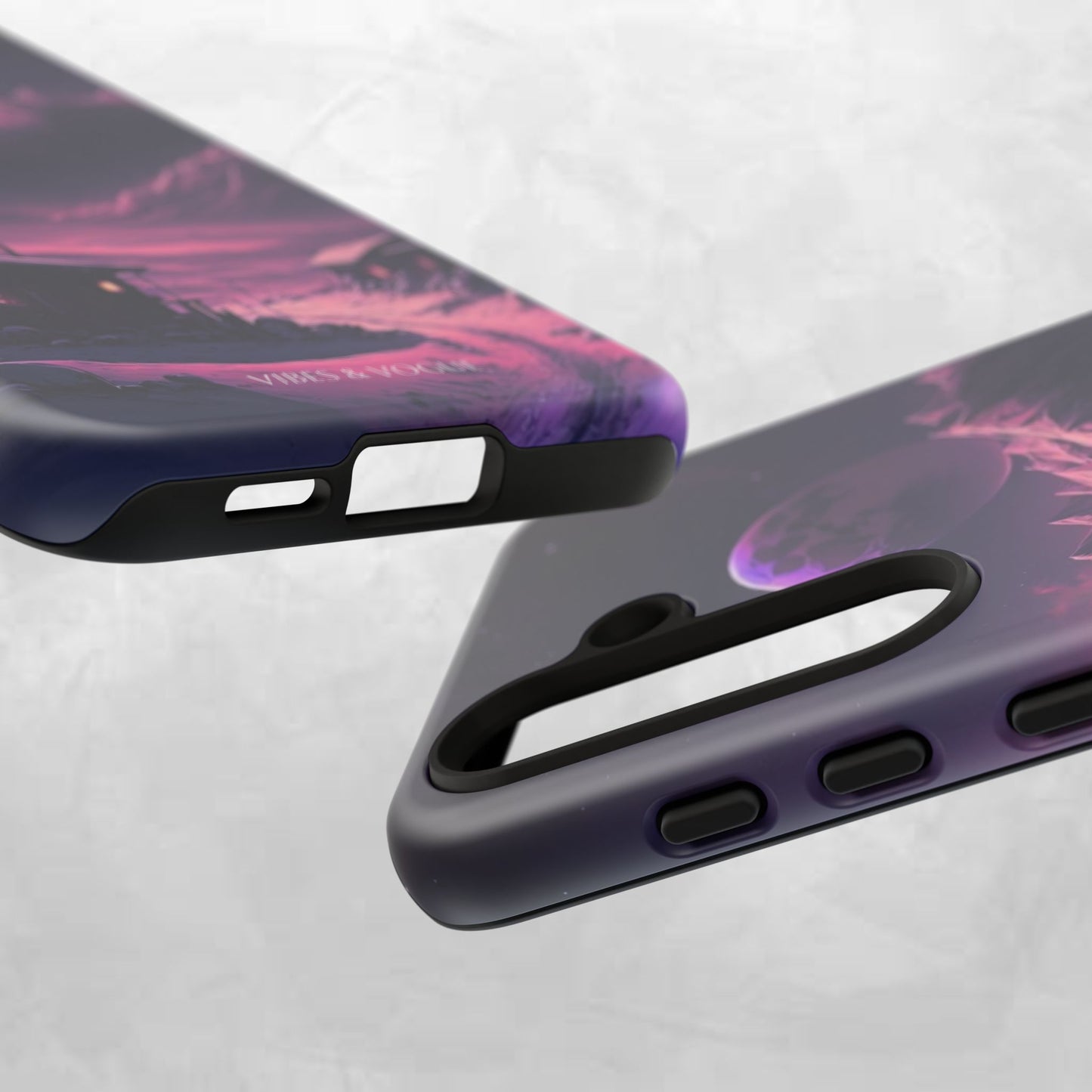 Futuristic Phone Case, Galaxy Aesthetic, Cosmic Art, Stylish Protection, Gifts for Tech Lovers