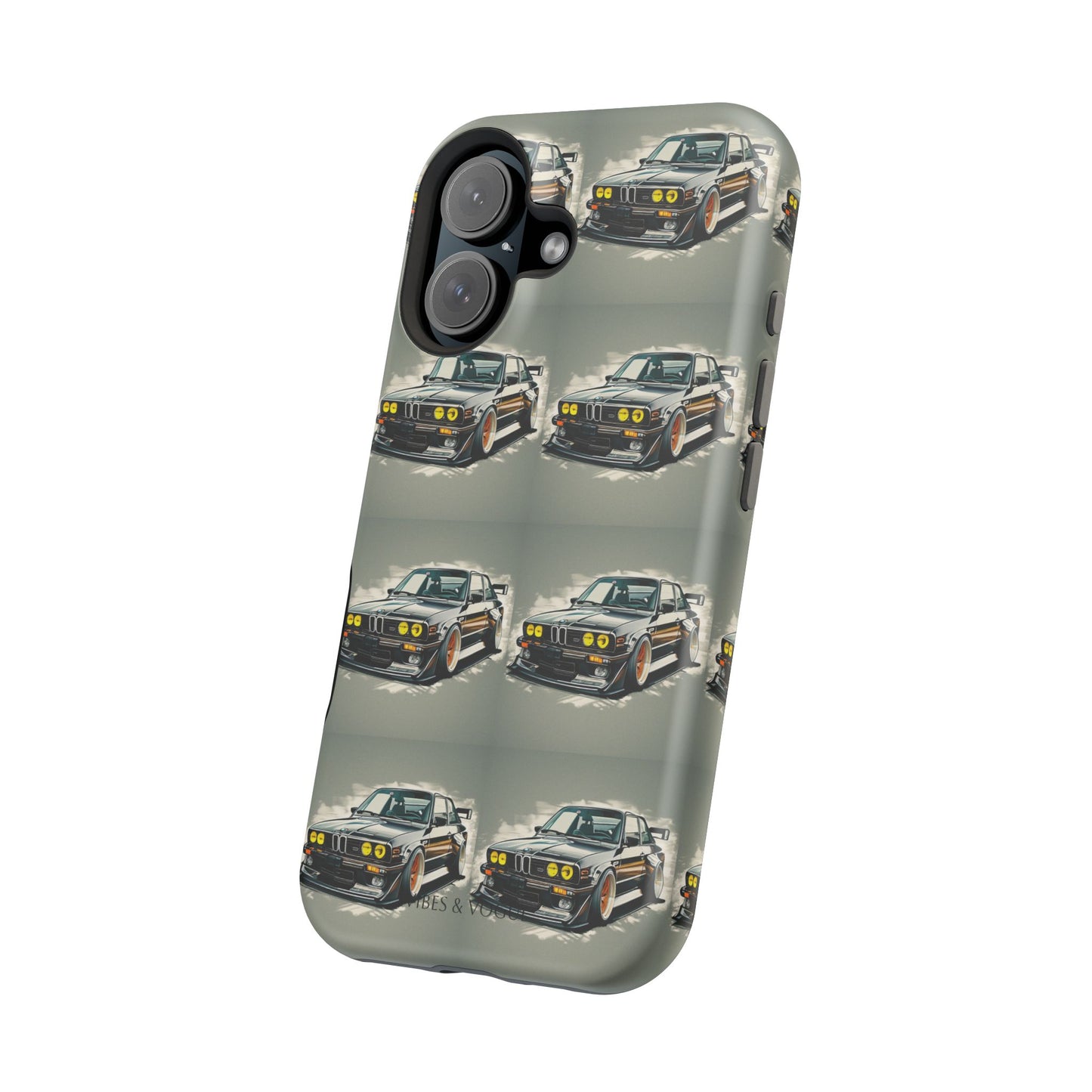 Stylish Car-Themed Magnetic Tough Cases - Perfect for Auto Enthusiasts