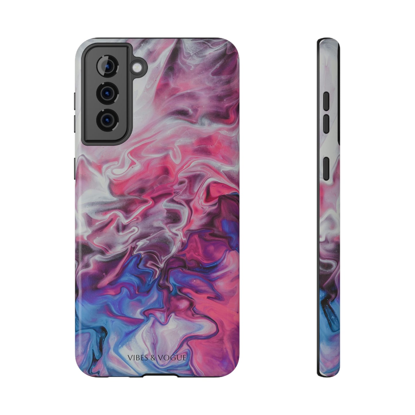 Vibrant Phone Case for Trendsetters | Abstract Marble Design, Impact-Resistant, Stylish Tech Accessory, Perfect Gift
