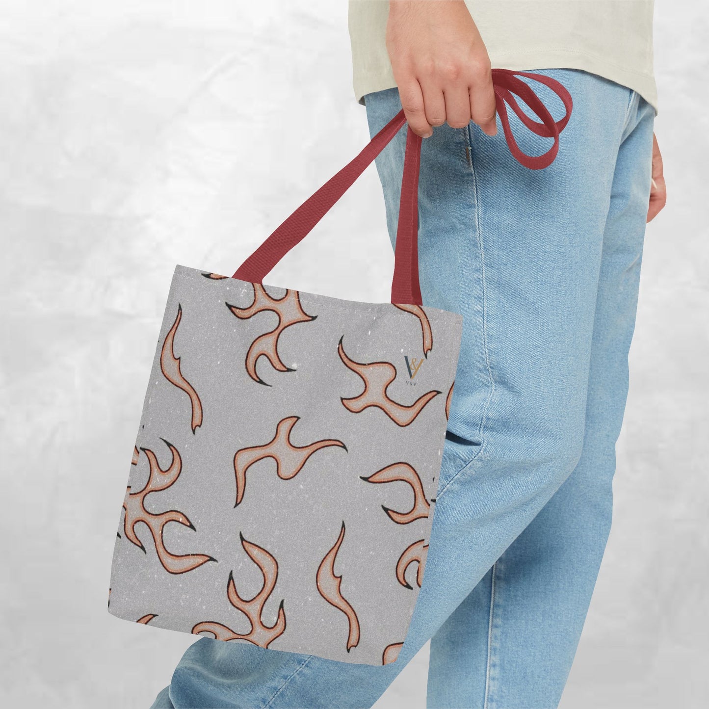 Stylish AOP Tote Bag - Trendy Reusable Shopping Bag, Casual Handbag, Gift for Her, Eco-friendly Tote, Everyday Carryall