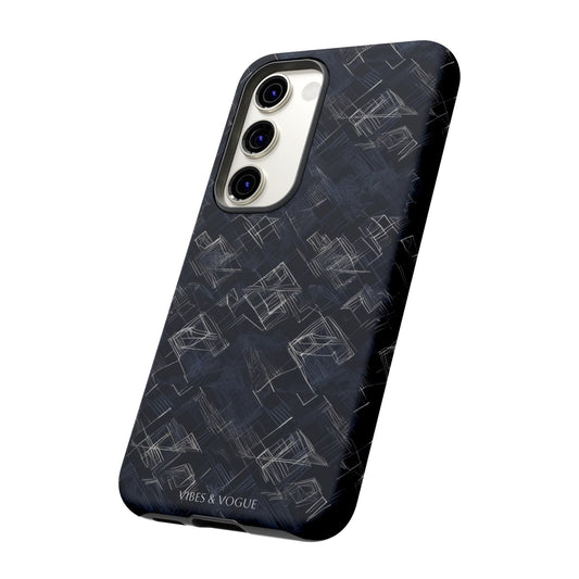 Tough Cases: Modern Geometric Phone Case - Durable, Stylish Protection