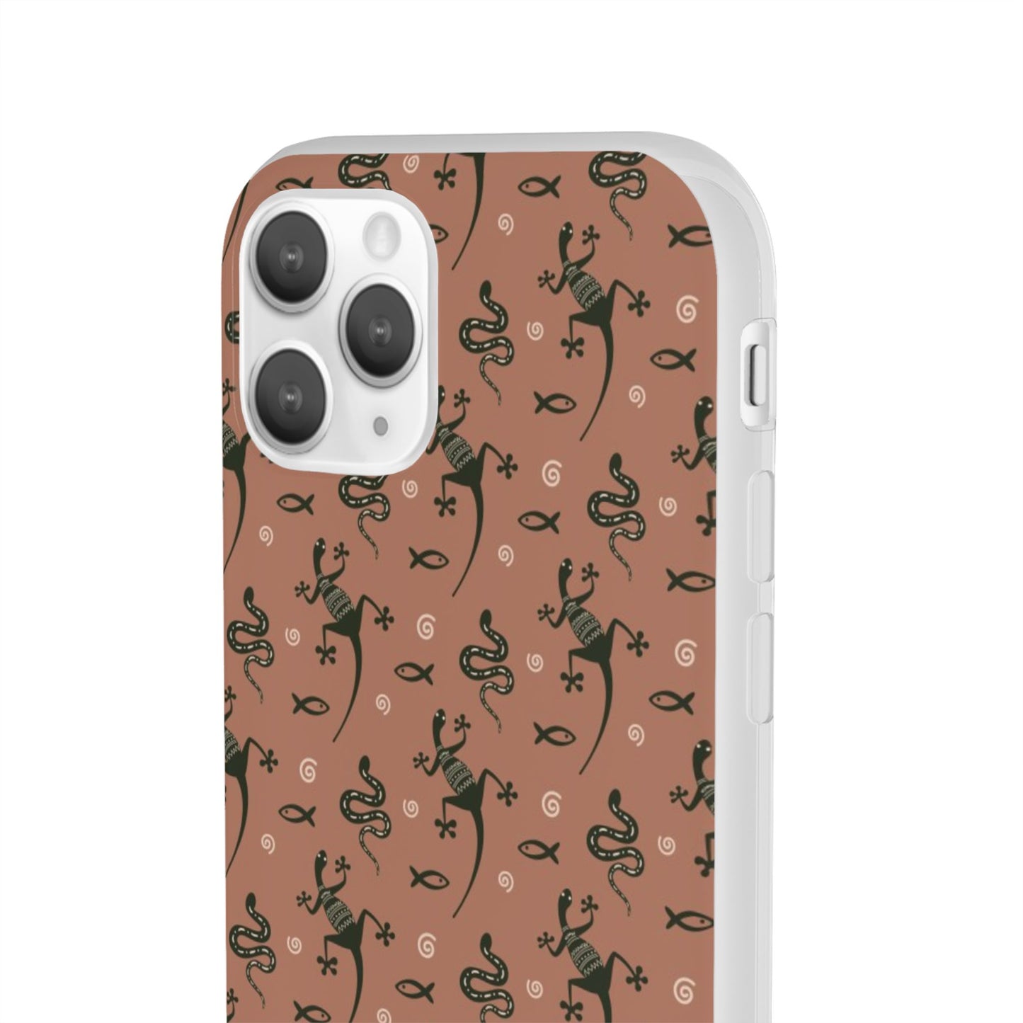 Whimsical Flexi Cases for Trendy Phone Protection, Stylish Accessories, Gift Idea for Animal Lovers, Eco-Friendly Design, Cute Lizard [...]