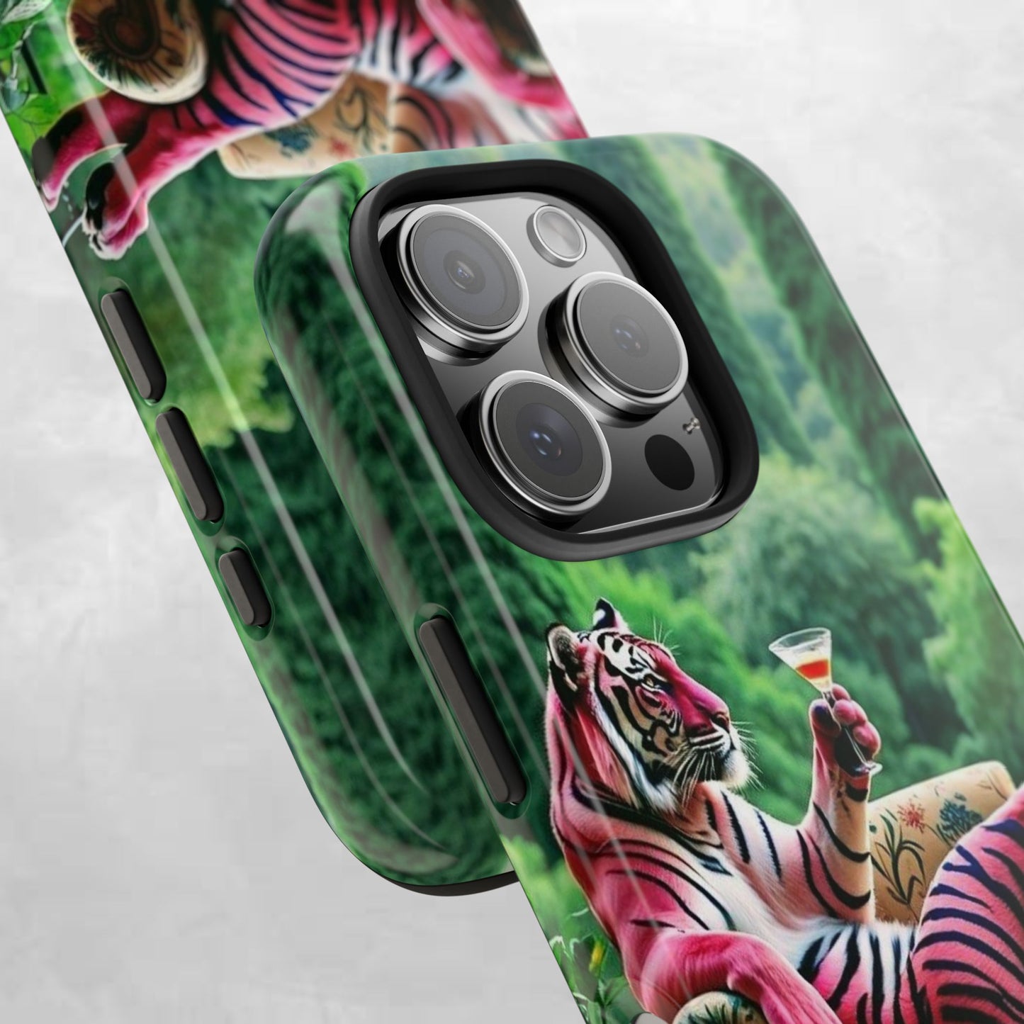 Relaxed Tiger Phone Case | Tough Case for Animal Lovers, Unique Gift for Friends, Stylish Tech Accessories, Fun Phone Cover, Vibrant Design