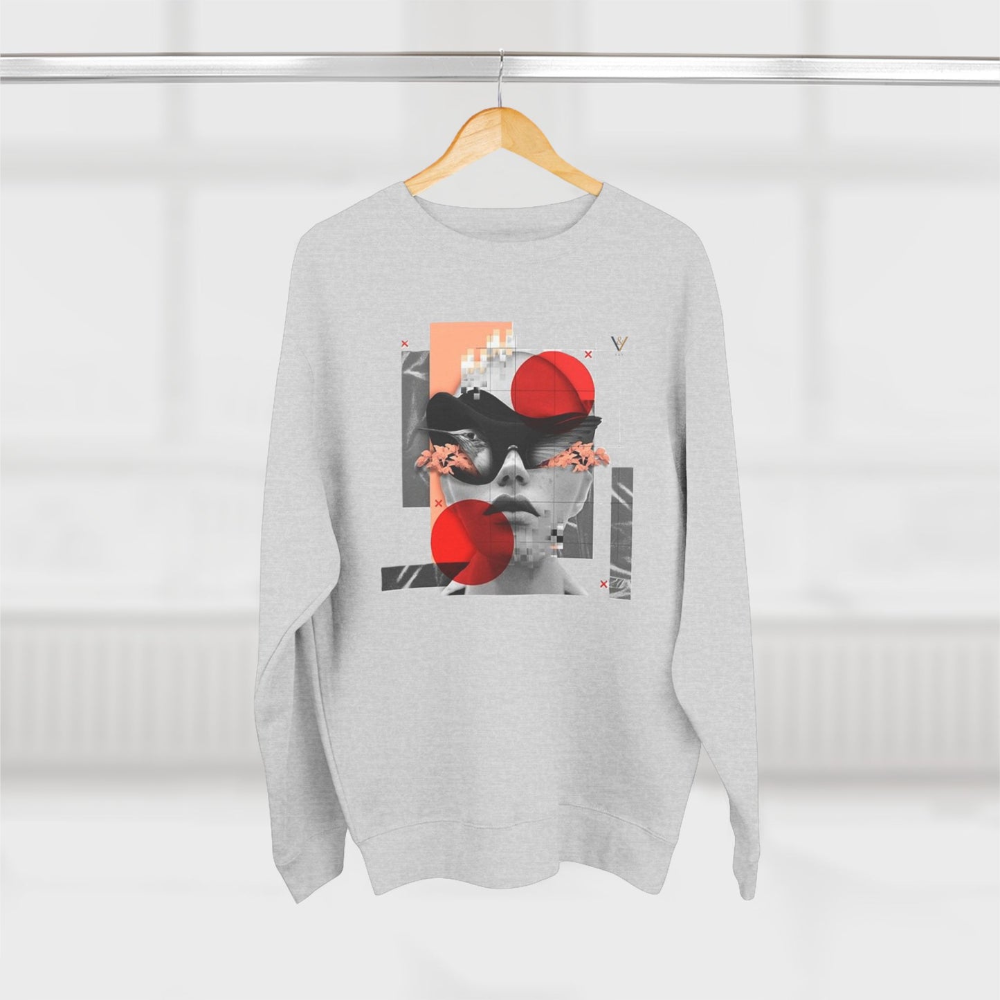 Minimalist Unisex Crewneck Sweatshirt – Cozy Casual Layering for Everyday Style