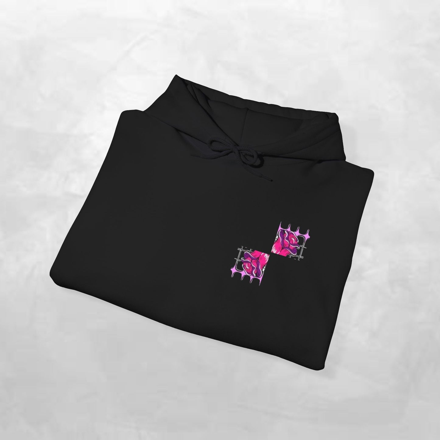 Intuitive Blooms Hoodie, Cozy Sweatshirt, Artistic Apparel, Unique Gift, Comfortable Fashion