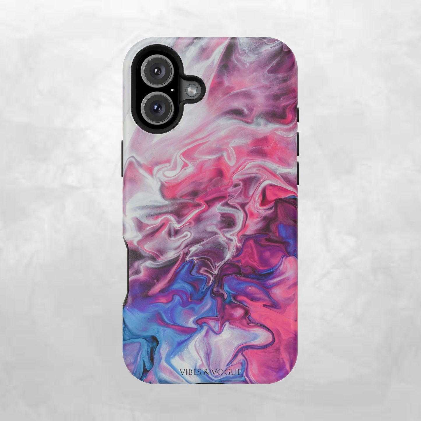 Vibrant Phone Case for Trendsetters | Abstract Marble Design, Impact-Resistant, Stylish Tech Accessory, Perfect Gift