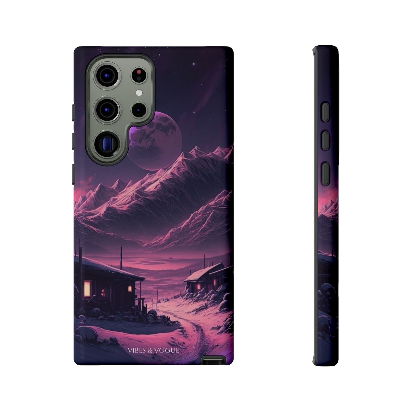 Futuristic Phone Case, Galaxy Aesthetic, Cosmic Art, Stylish Protection, Gifts for Tech Lovers