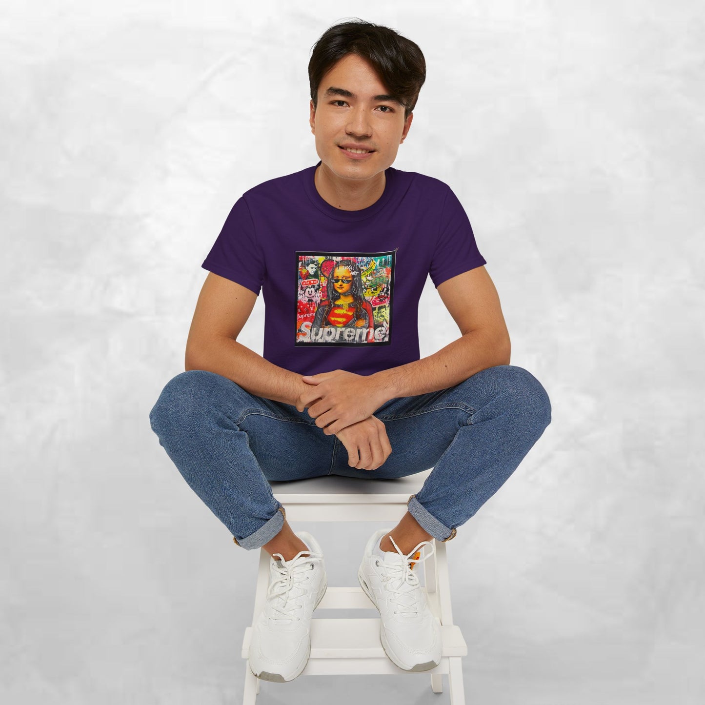 Bold Graphic Tee, Fun Casual Wear, Streetwear T-Shirt, Unisex Gift, Trendy Summer Style, Everyday Comfort Tee