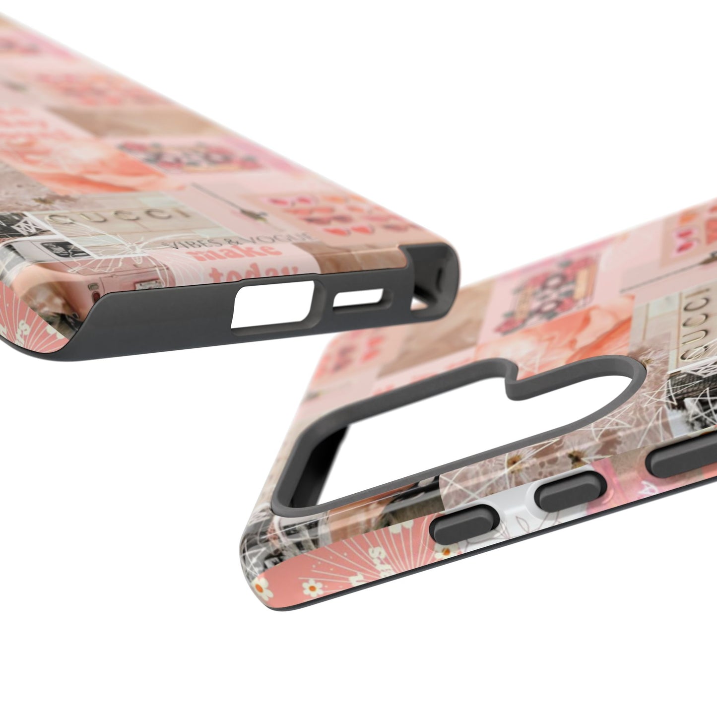 Stylish Phone Case for Trendsetters, Customizable Smartphone Cover, Vibes & Vogue Design, Floral Aesthetic Gift, Unique Tech Accessory