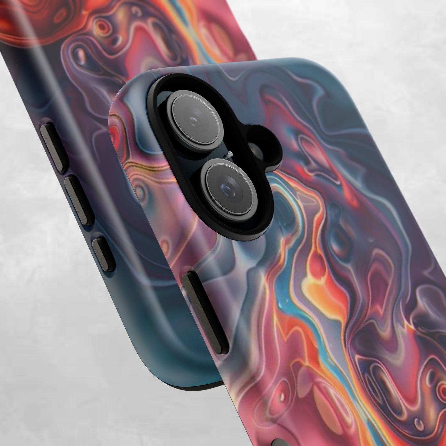 Colorful Phone Case, Abstract Print Cover, Tough Cases for Protection, Gift for Her, Modern Design, Trendy Mobile Accessory