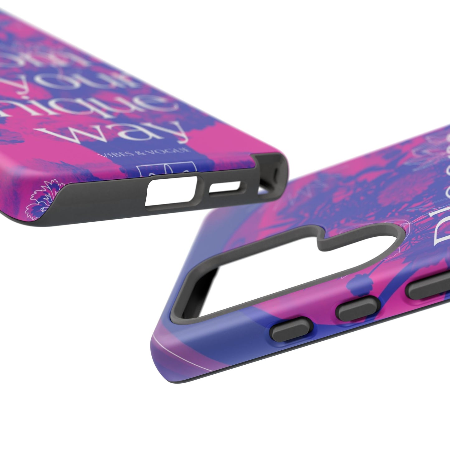 Bloom in Your Unique Way Phone Case - Tough and Stylish Design