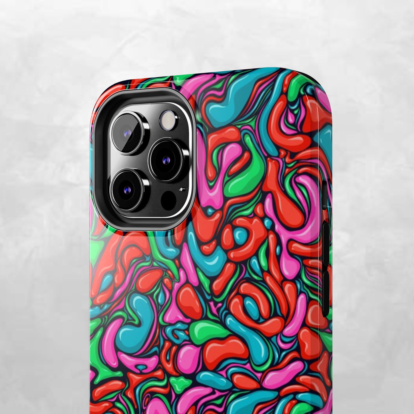 Vibrant Tough Phone Cases - Colorful Abstract Designs for Teens & Adults, Perfect Gift for Birthdays, Holidays, & Everyday Use