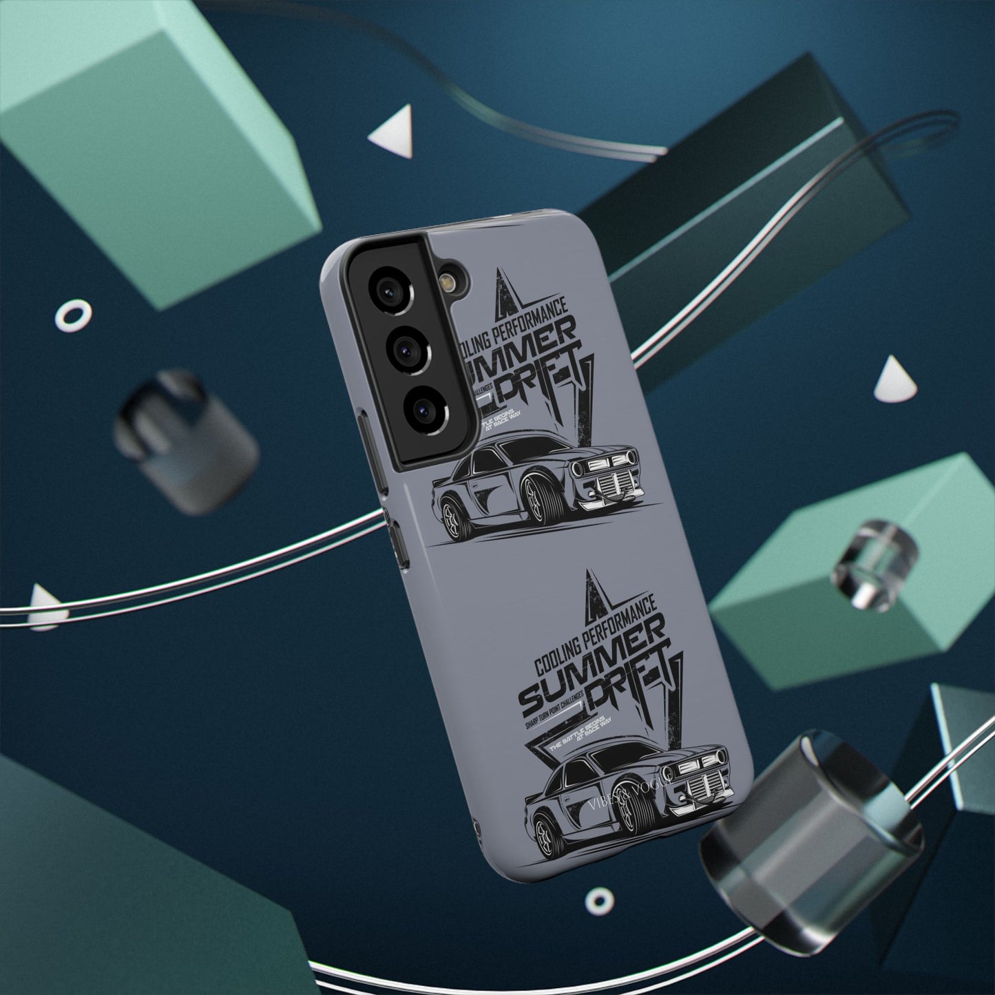 Summer Drift Racing Impact-Resistant Phone Case