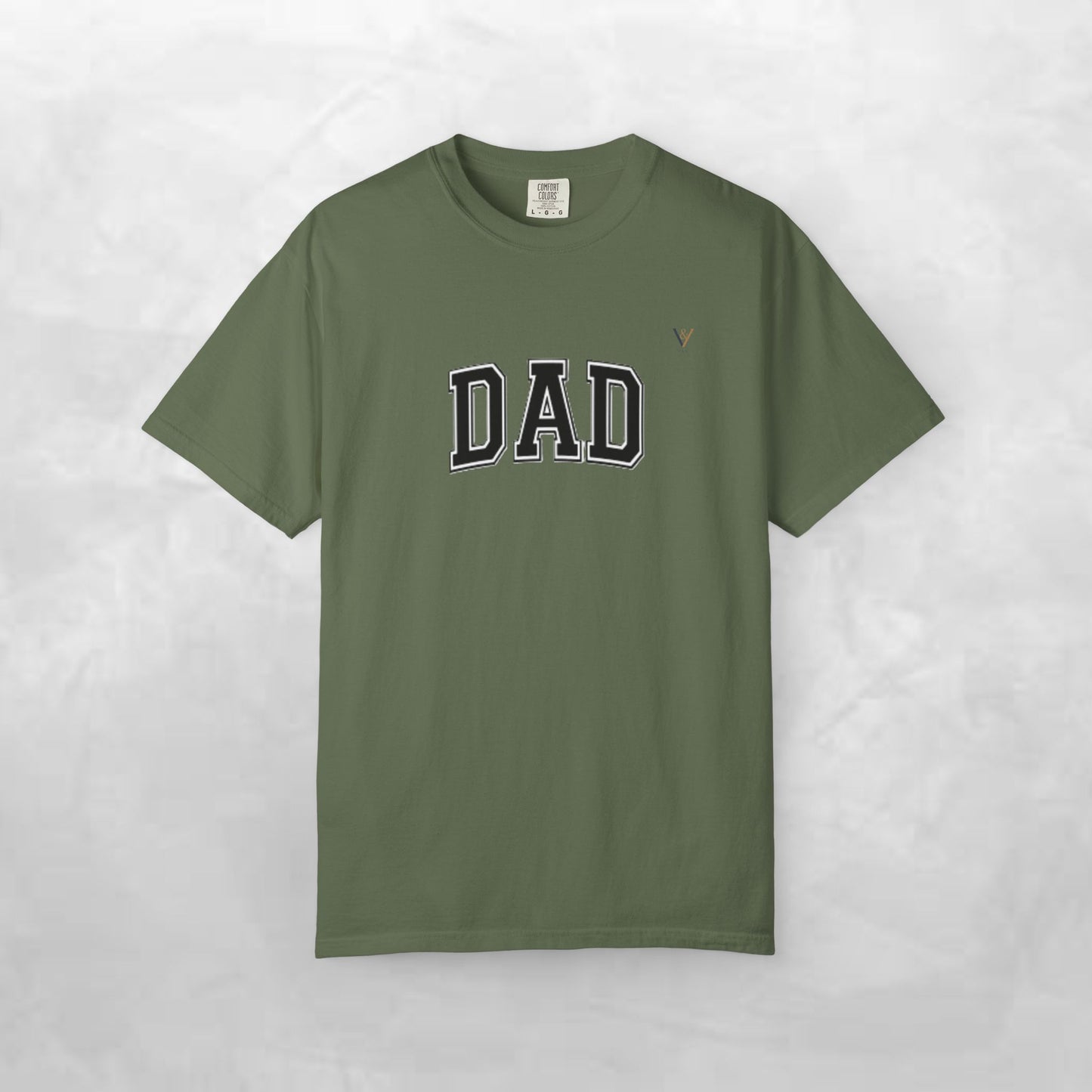 Dad-Themed Garment-Dyed T-Shirt, Perfect Gift for Fathers Day, Casual Wear for Dad, Vintage Dad Shirt, Unique Dad Apparel