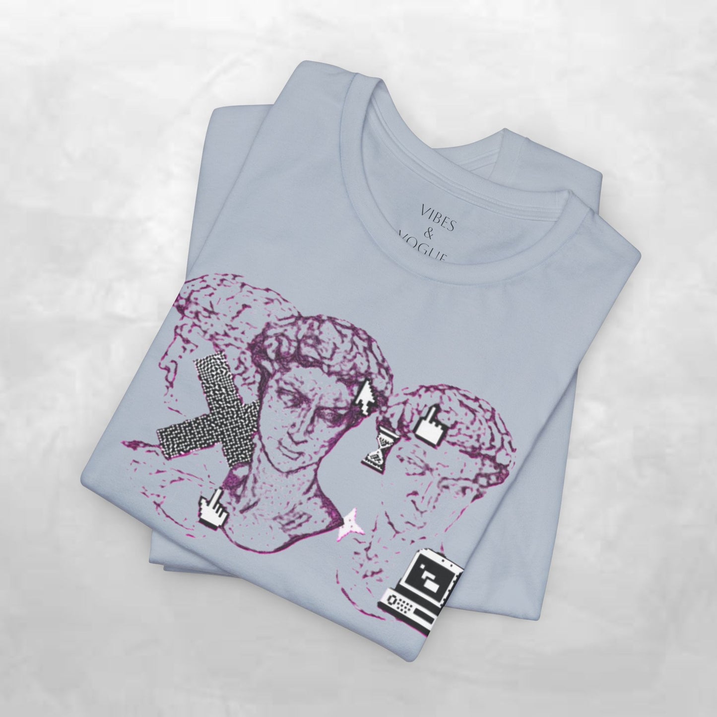 Artistic Brain Design Unisex Tee, Graphic T-Shirt, Casual Wear, Gift for Artists, Creative Apparel, Unique Fashion Statement