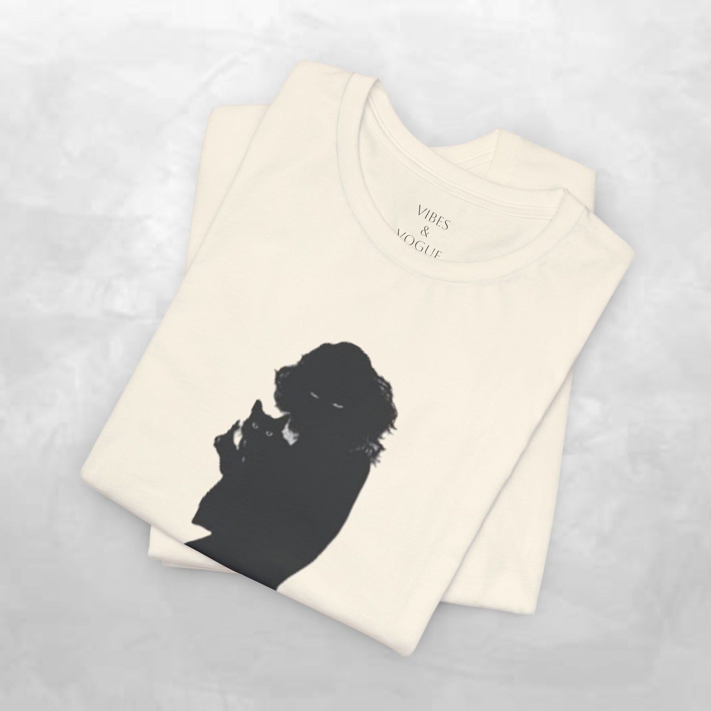 Unisex Silhouette Tee for Stylish Nights, Trendy Casual Wear, Gift for Her, Wine Lover Shirt, Cozy Evening Outfit