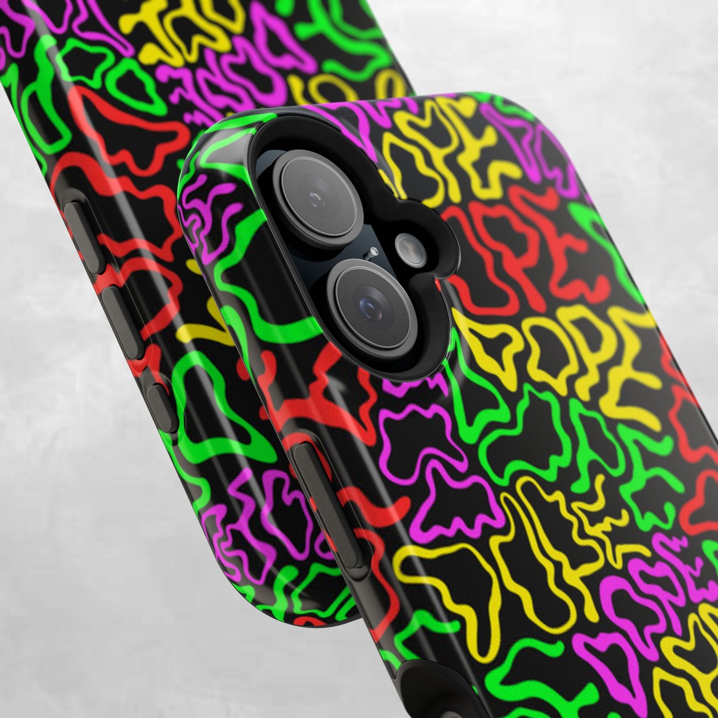 Colorful Magnetic Phone Cases, Funky Case for Teens, Cool Phone Accessories, Unique Gift for Friends, Vibrant Tough Cases, Phone Protection