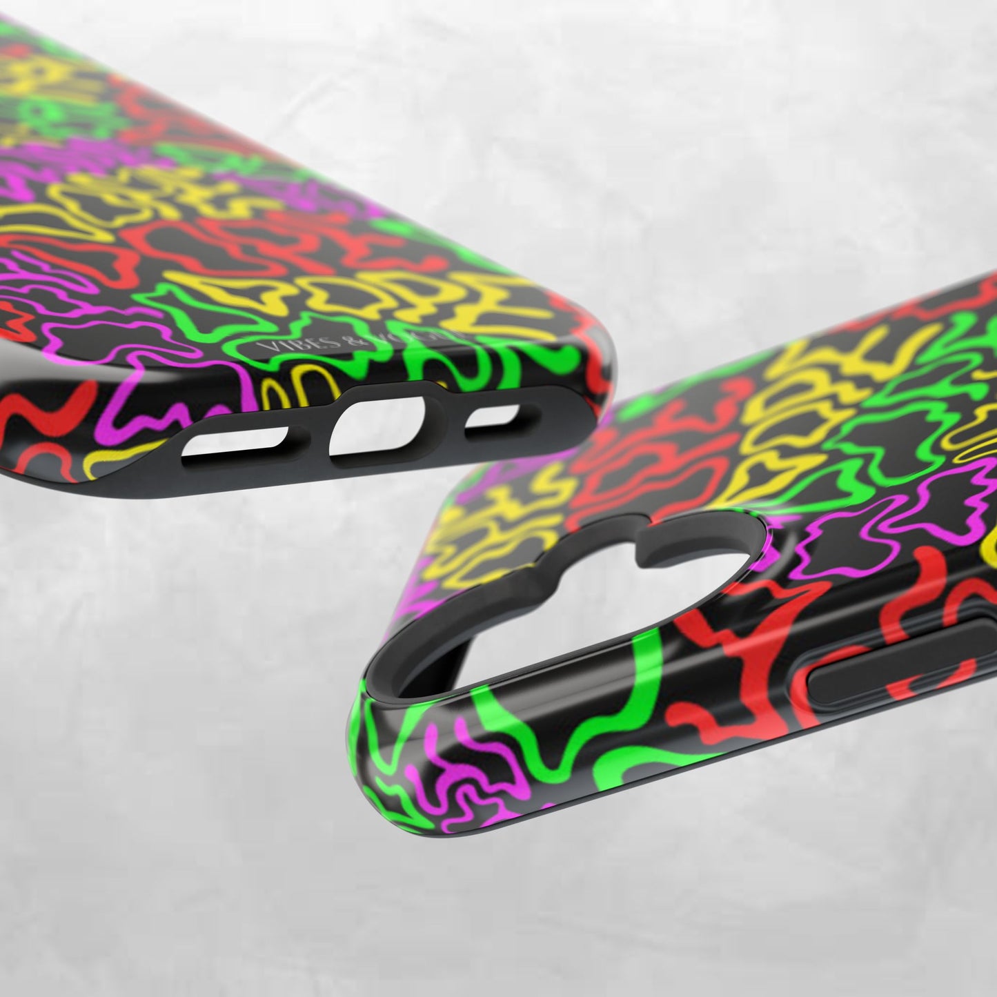 Colorful Magnetic Phone Cases, Funky Case for Teens, Cool Phone Accessories, Unique Gift for Friends, Vibrant Tough Cases, Phone Protection