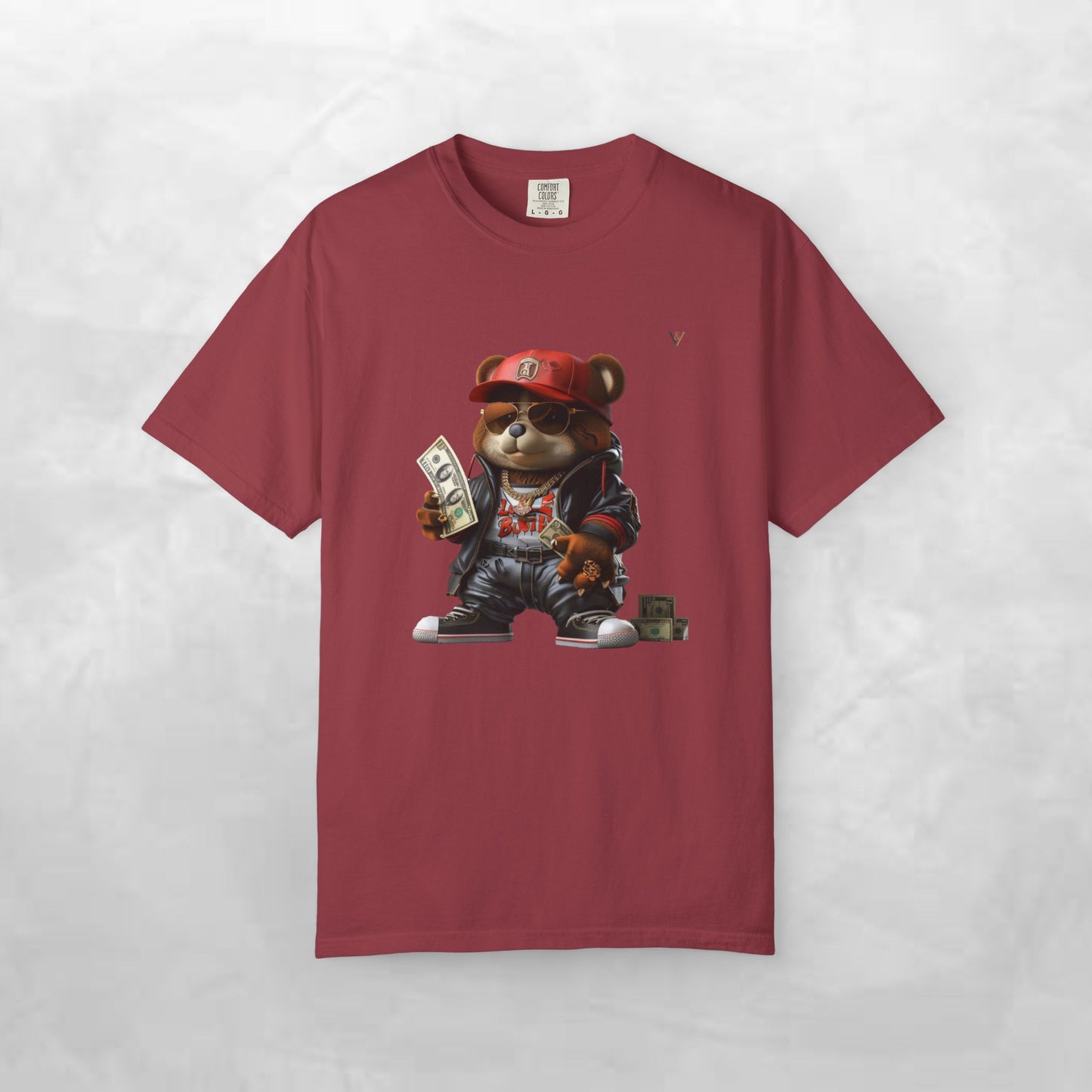 Urban Graffiti Bear T-Shirt, Streetwear Tee, Unisex Graphic Tee, Casual Wear, Gift for Hip-Hop Lovers, Fun and Trendy Fashion