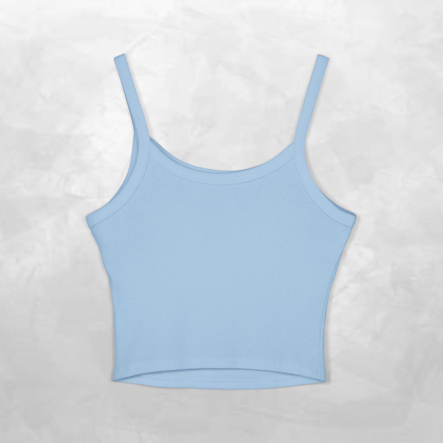 Tropical Waves Spaghetti Strap Tank Top - Beach Vibes Summer Apparel