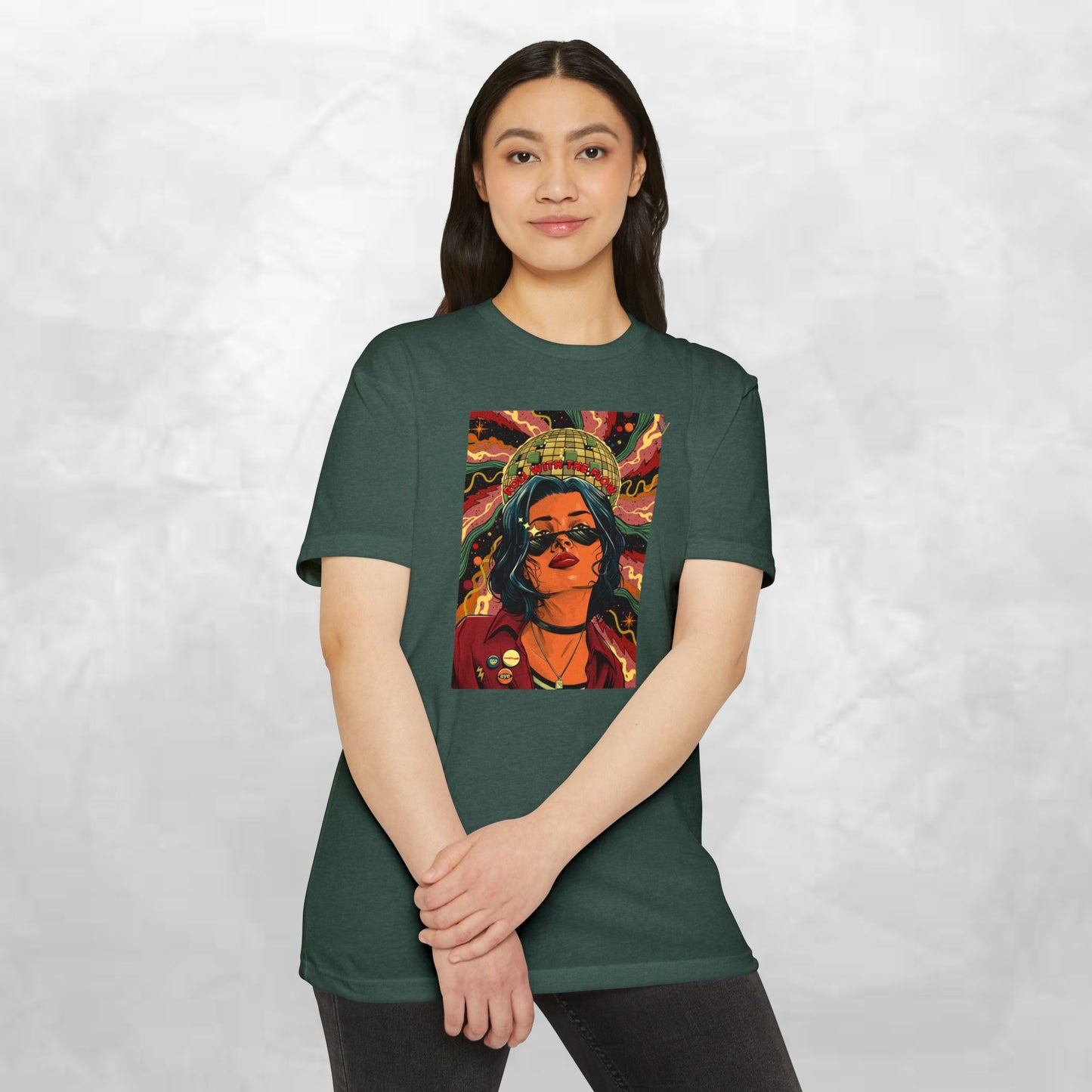 Bohemian Graphic T-Shirt - Vibrant Art Tee for Creative Souls