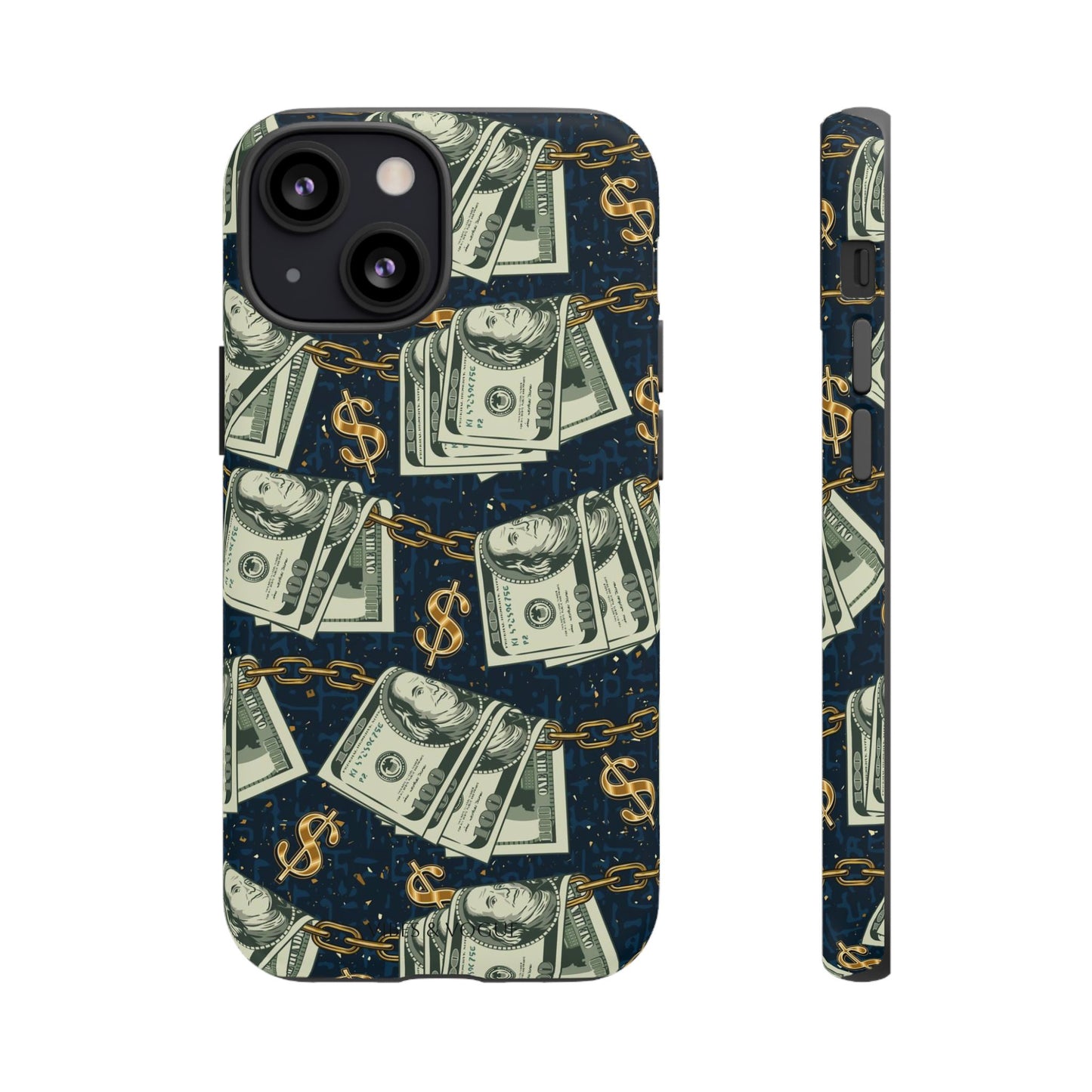 Money Motivation Phone Case, Tough Cases for iPhone, Money Design Phone Accessory, Trendy Tech Gifts, Unique Phone Cover