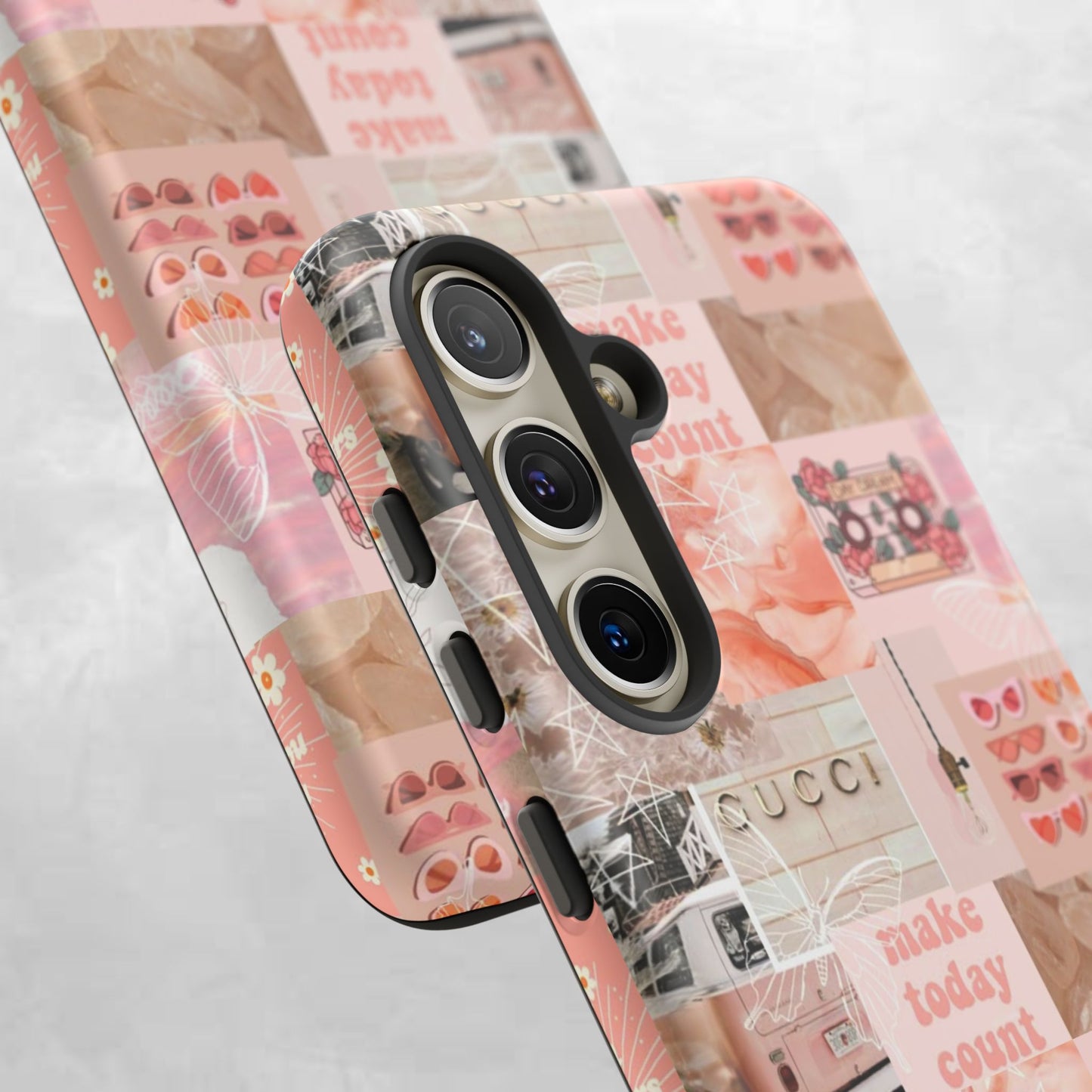 Stylish Phone Case for Trendsetters, Customizable Smartphone Cover, Vibes & Vogue Design, Floral Aesthetic Gift, Unique Tech Accessory