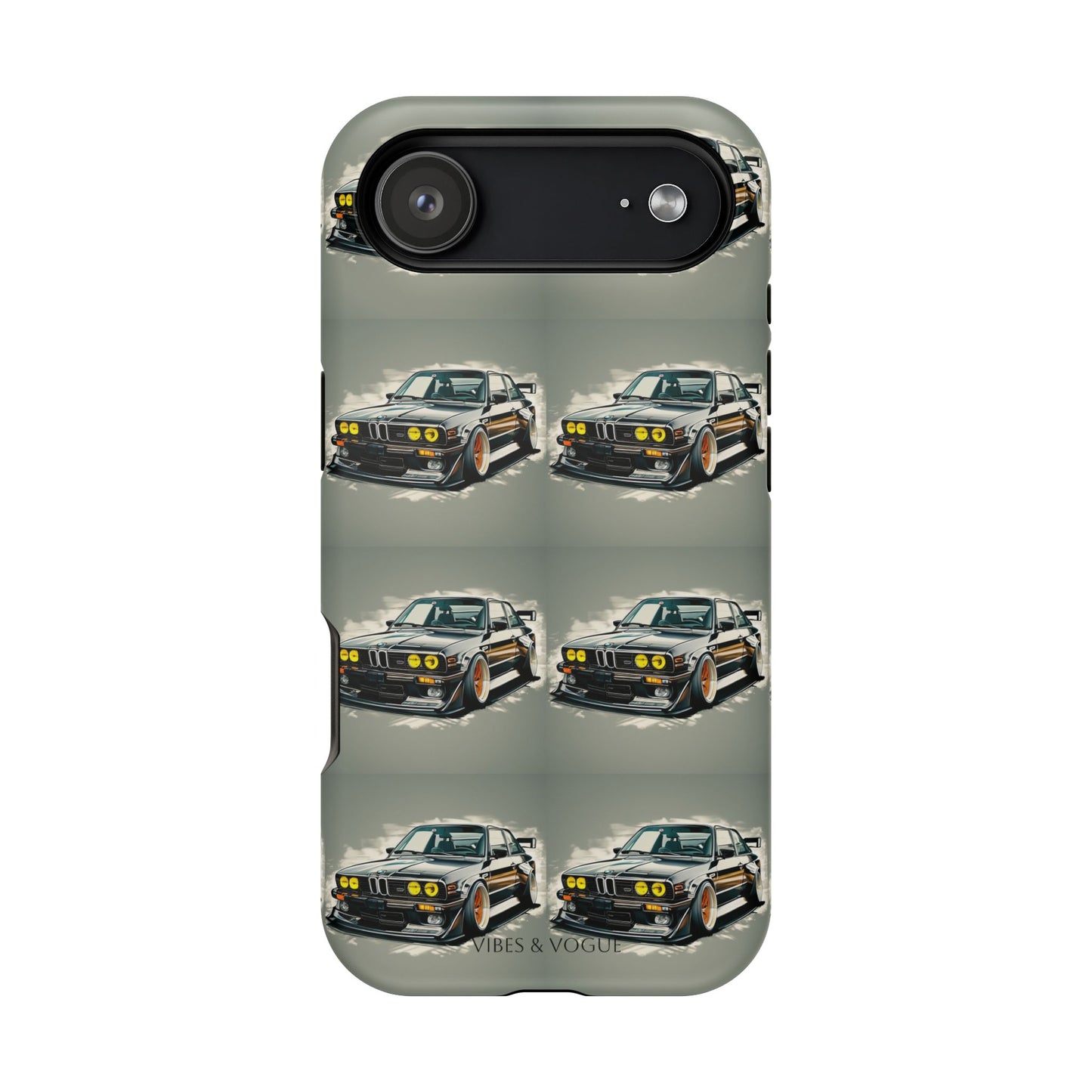 Stylish Car-Themed Magnetic Tough Cases - Perfect for Auto Enthusiasts