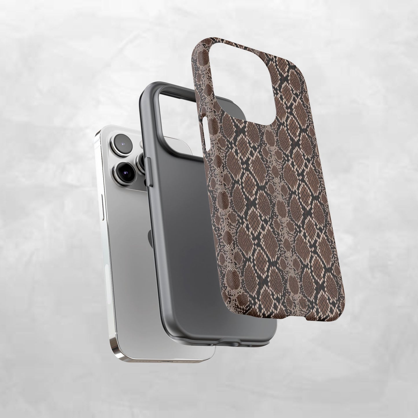 Stylish Python-Patterned Phone Case | Tough Cases