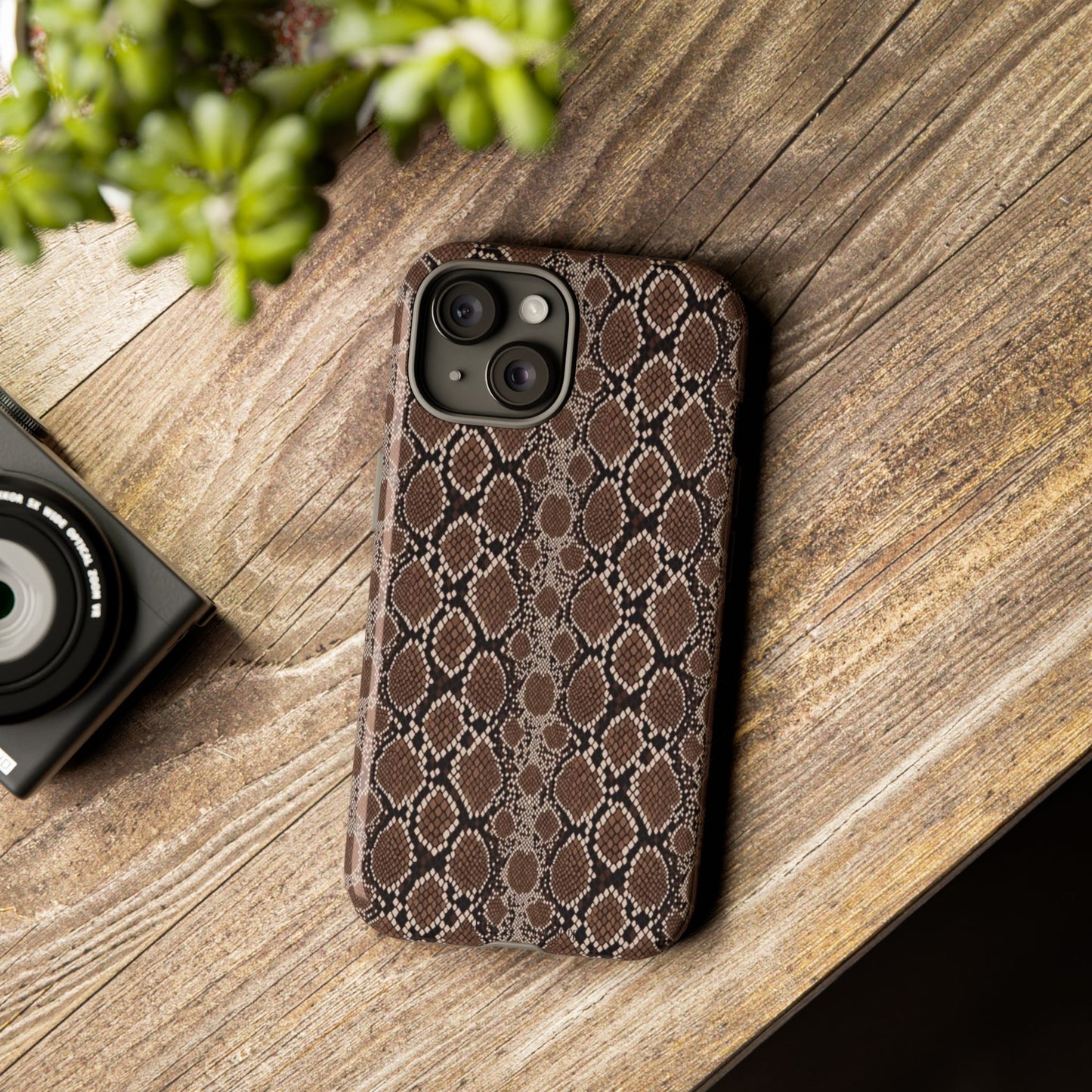 Stylish Python-Patterned Phone Case | Tough Cases