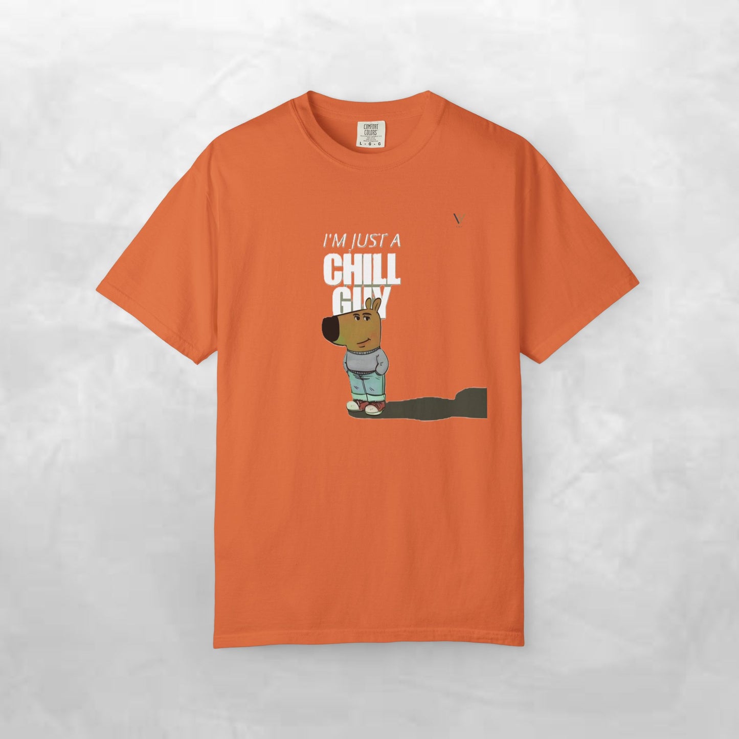 Chill Guy Graphic T-Shirt - Relaxed Unisex Tee for Casual Vibes