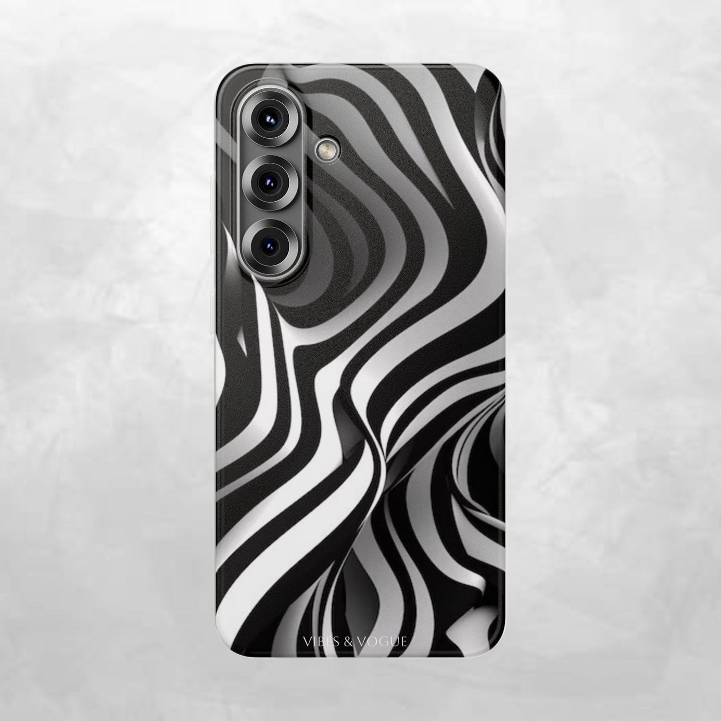 Stylish Phone Cases, Trendy Flexi Cases for iPhone, Black and White Art Case, Gifts for Him/Her, Phone Accessories, Unique Design