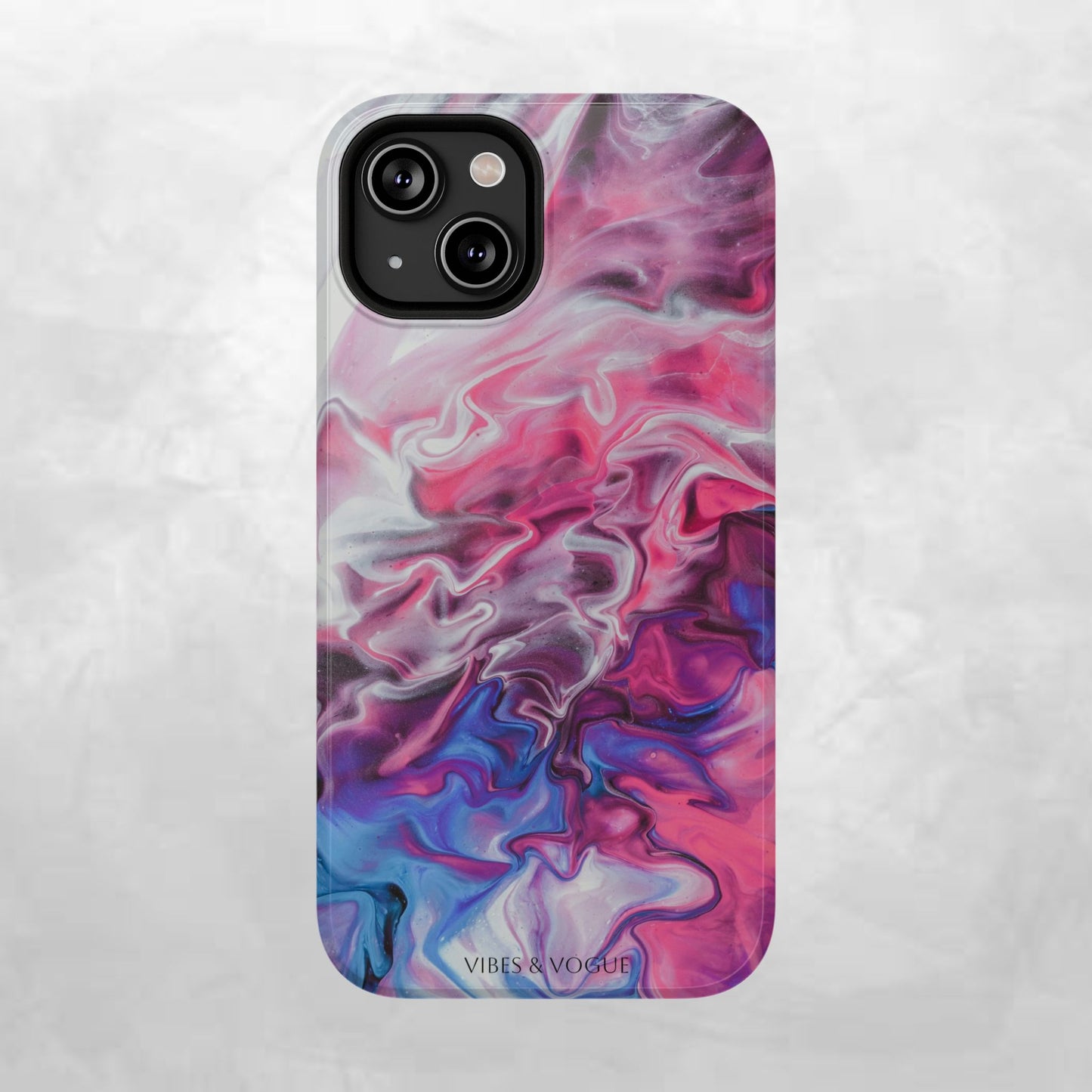 Vibrant Phone Case for Trendsetters | Abstract Marble Design, Impact-Resistant, Stylish Tech Accessory, Perfect Gift