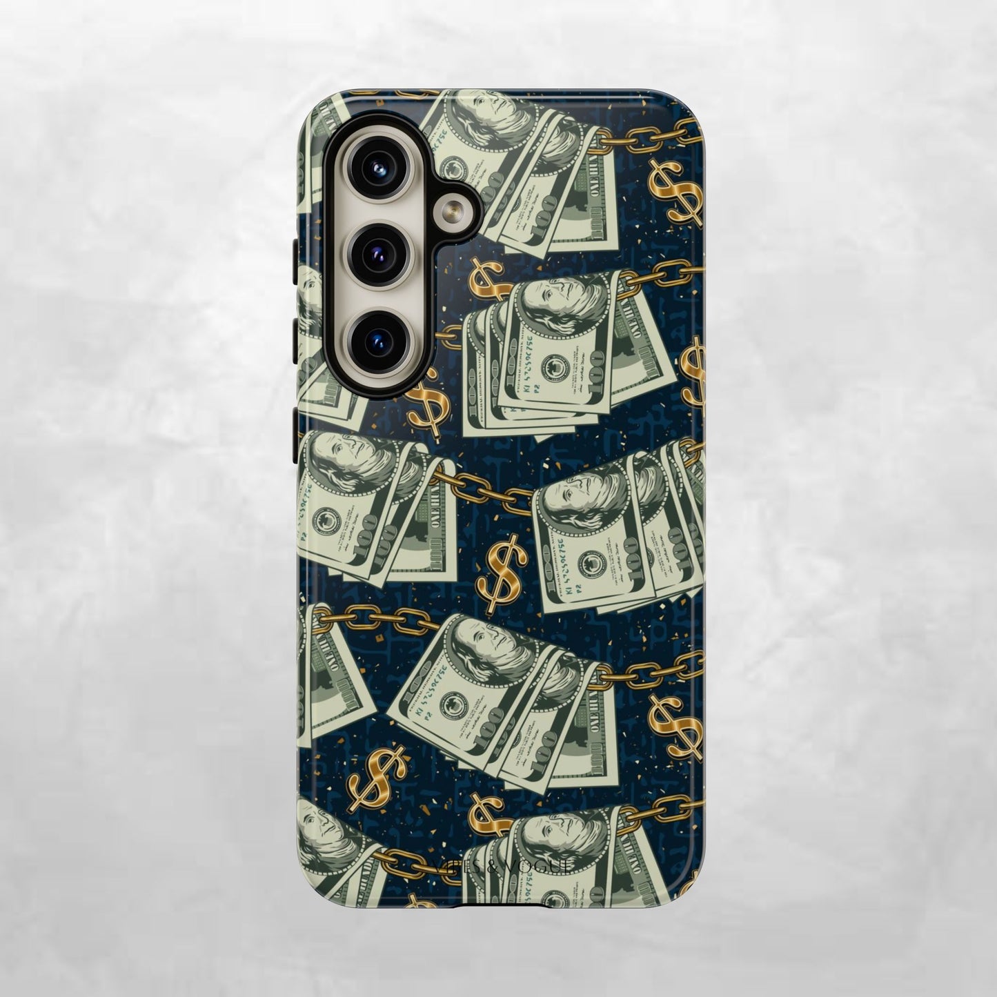 Money Motivation Phone Case, Tough Cases for iPhone, Money Design Phone Accessory, Trendy Tech Gifts, Unique Phone Cover