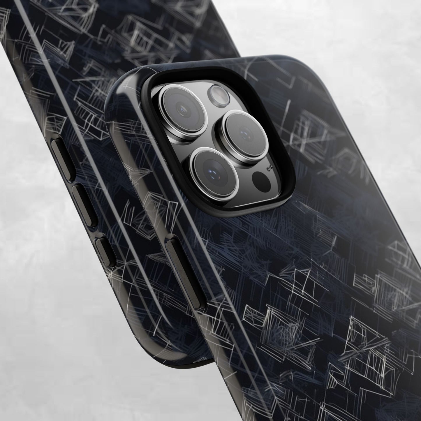 Tough Cases: Modern Geometric Phone Case - Durable, Stylish Protection